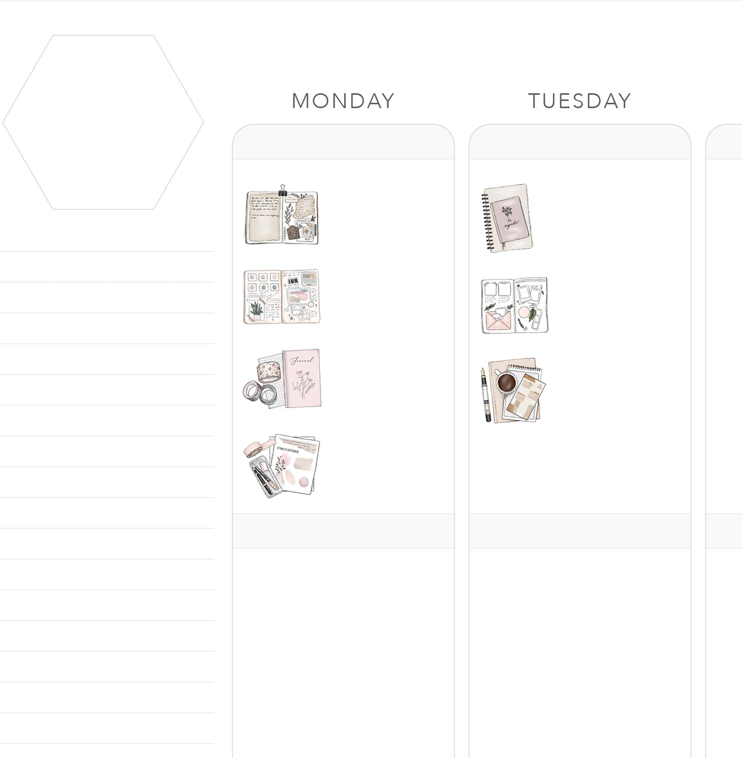 JOURNALING // Icons