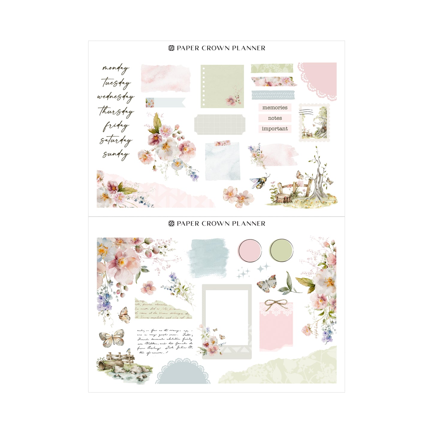 WHIMSICAL GARDEN // Journaling Kit