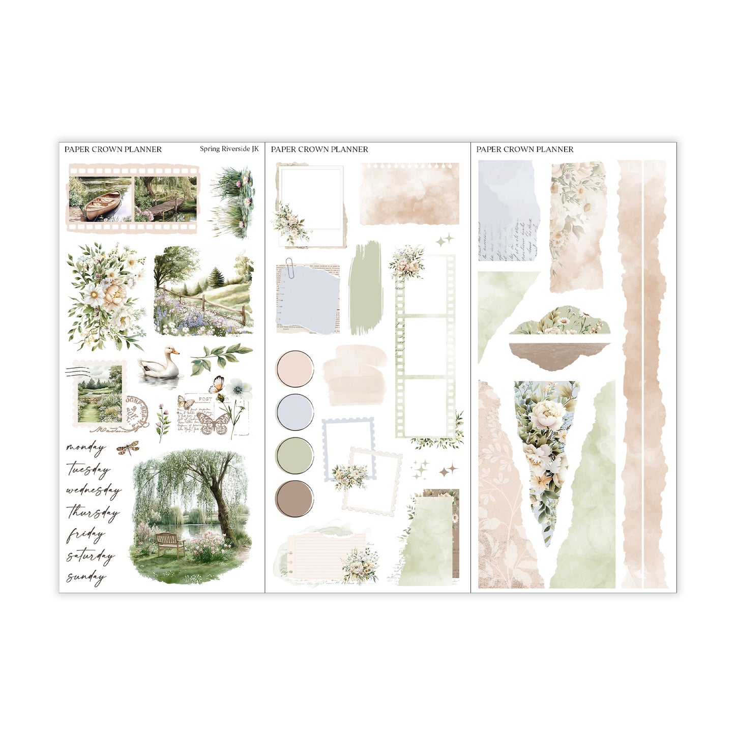 SPRING RIVERSIDE // Journaling Kit