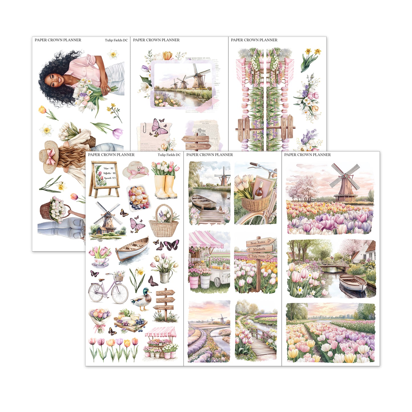 TULIP FIELDS // Deco Kit
