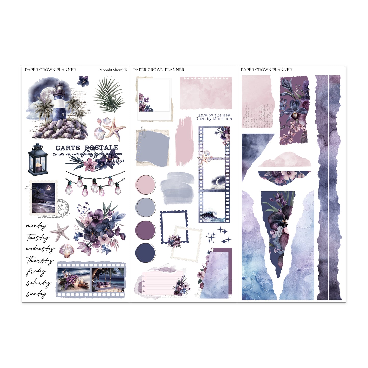 MOONLIT SHORE // Journaling Kit