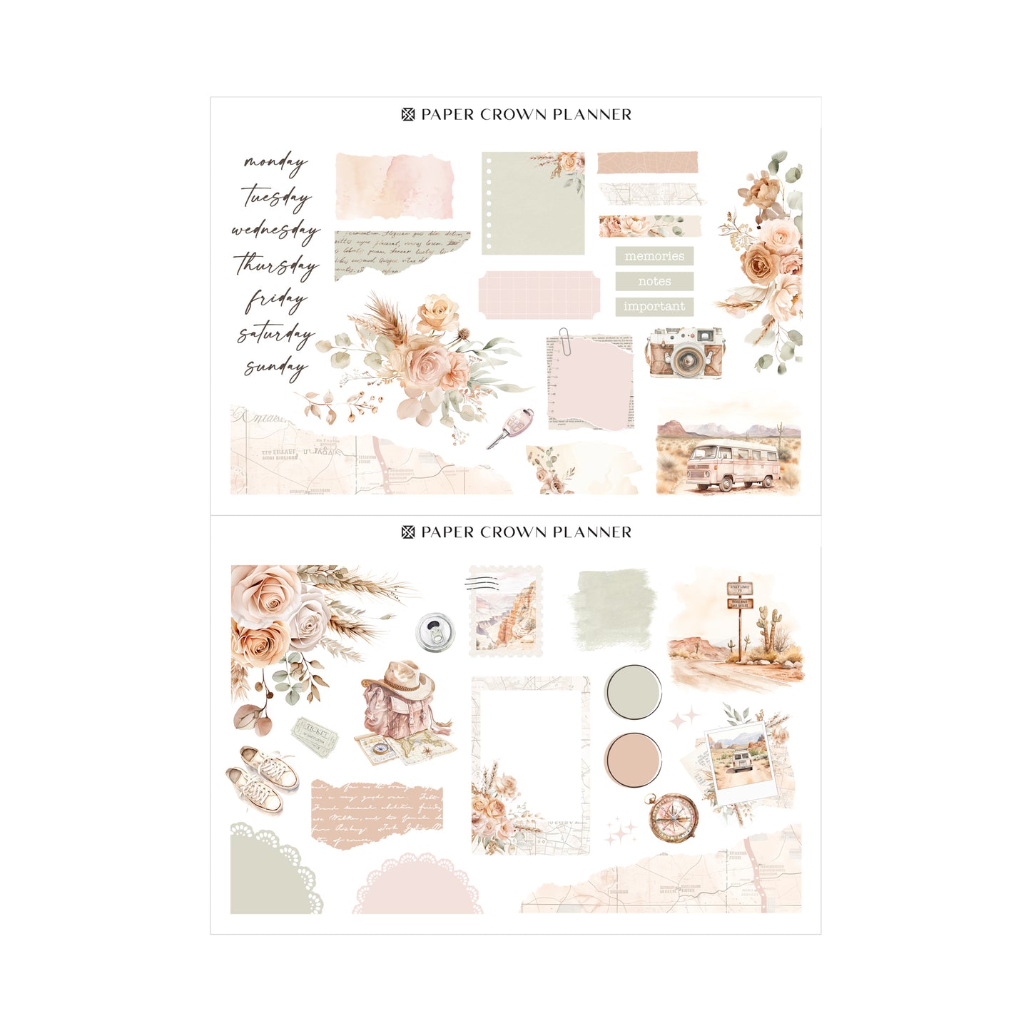 ROAD TRIP // Journaling Kit