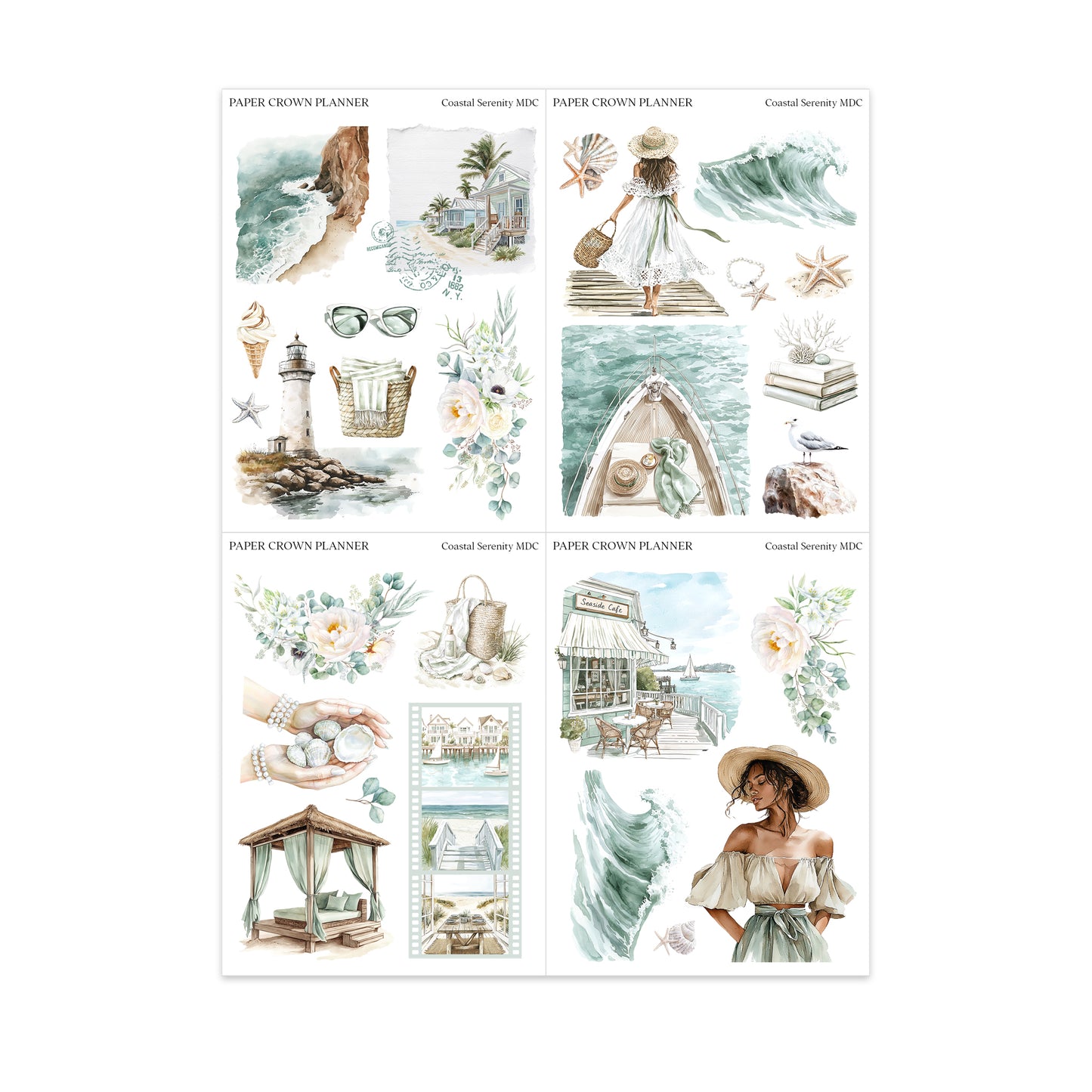 COASTAL SERENITY // Mini Deco Kit