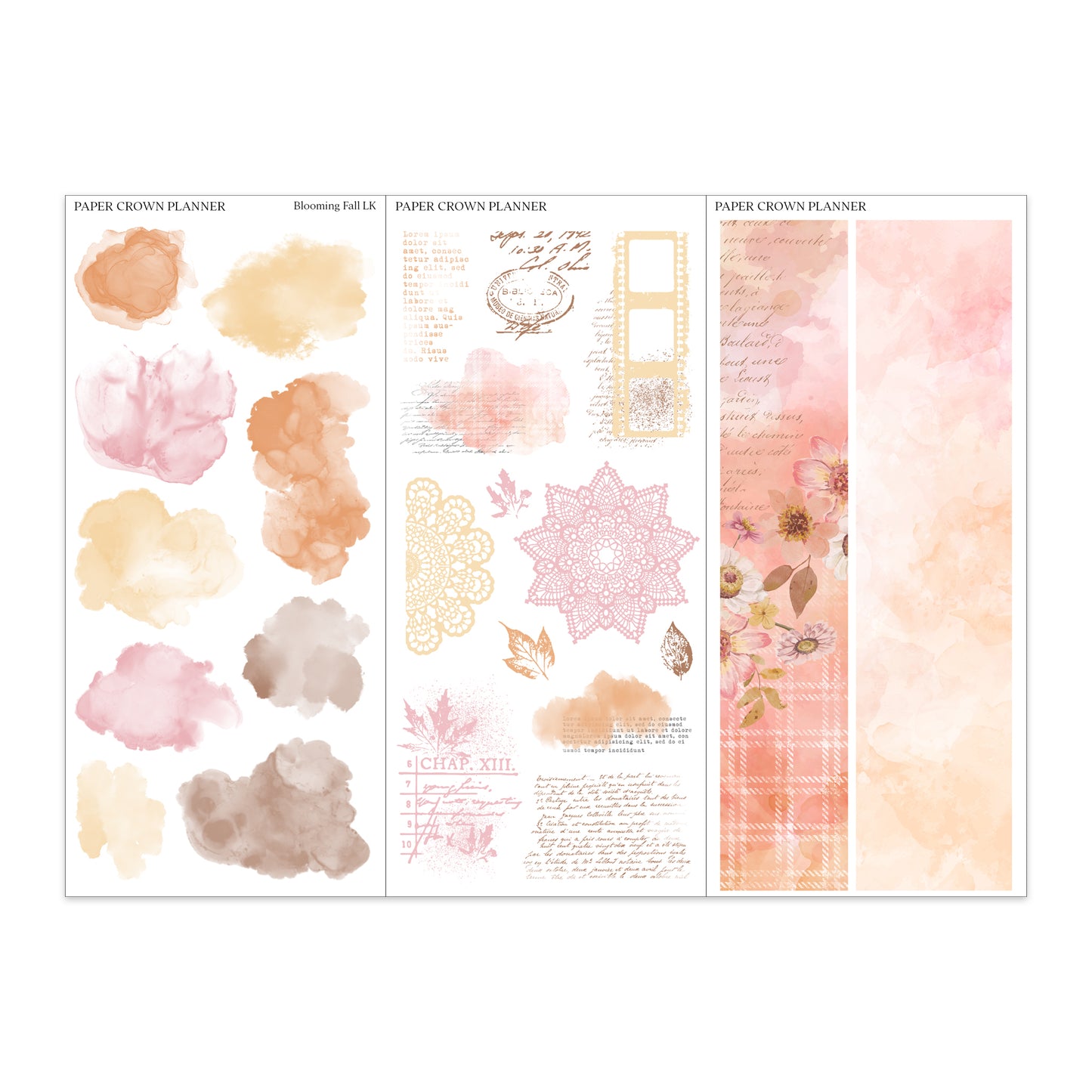 BLOOMING FALL // Layering Kit