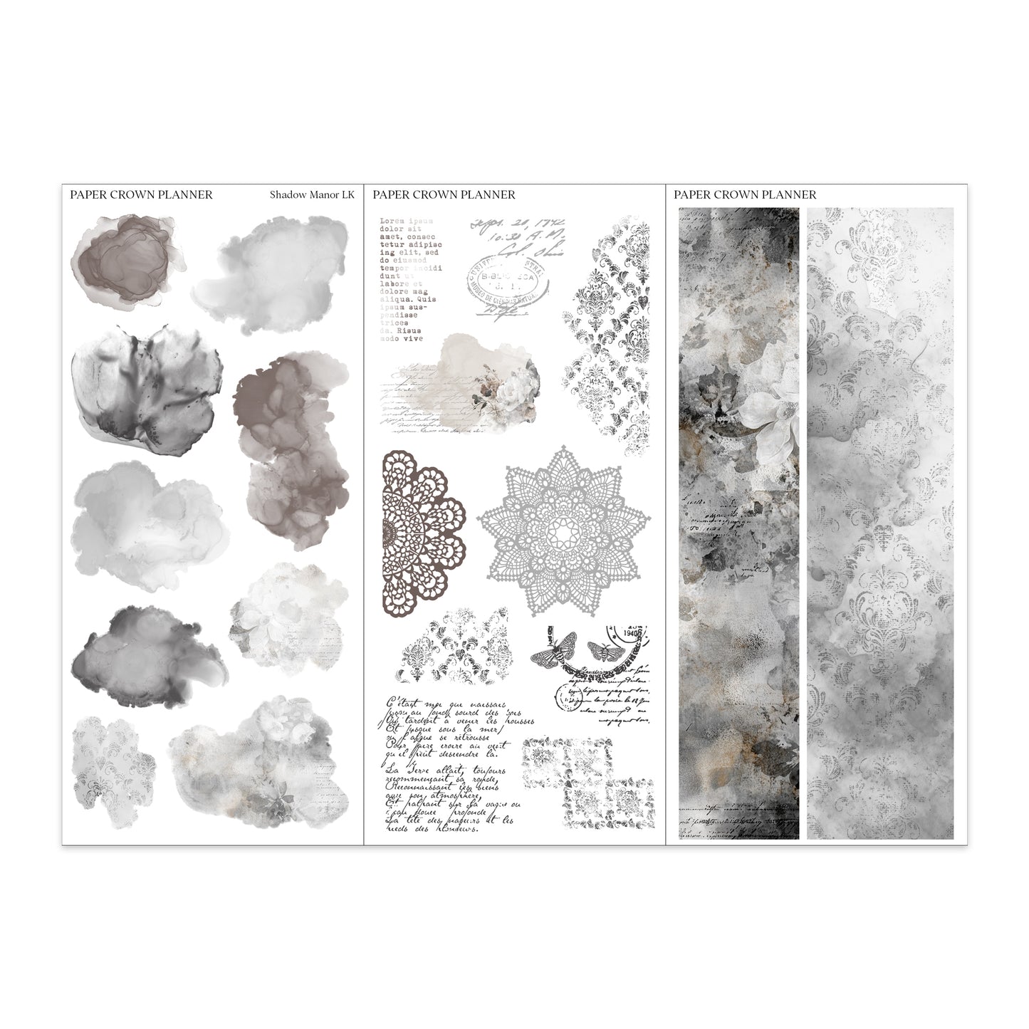 SHADOW MANOR // Layering Kit