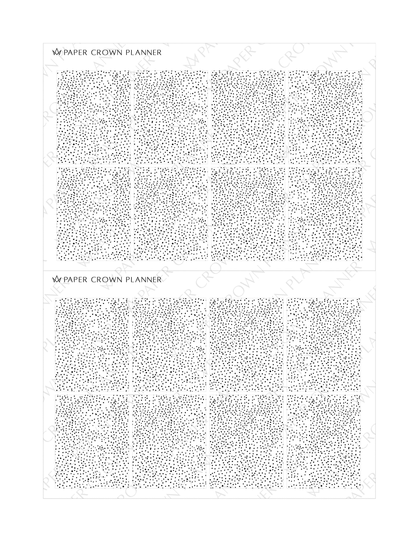 CONFETTI UNDERLAYS // Foil-Ready Stickers