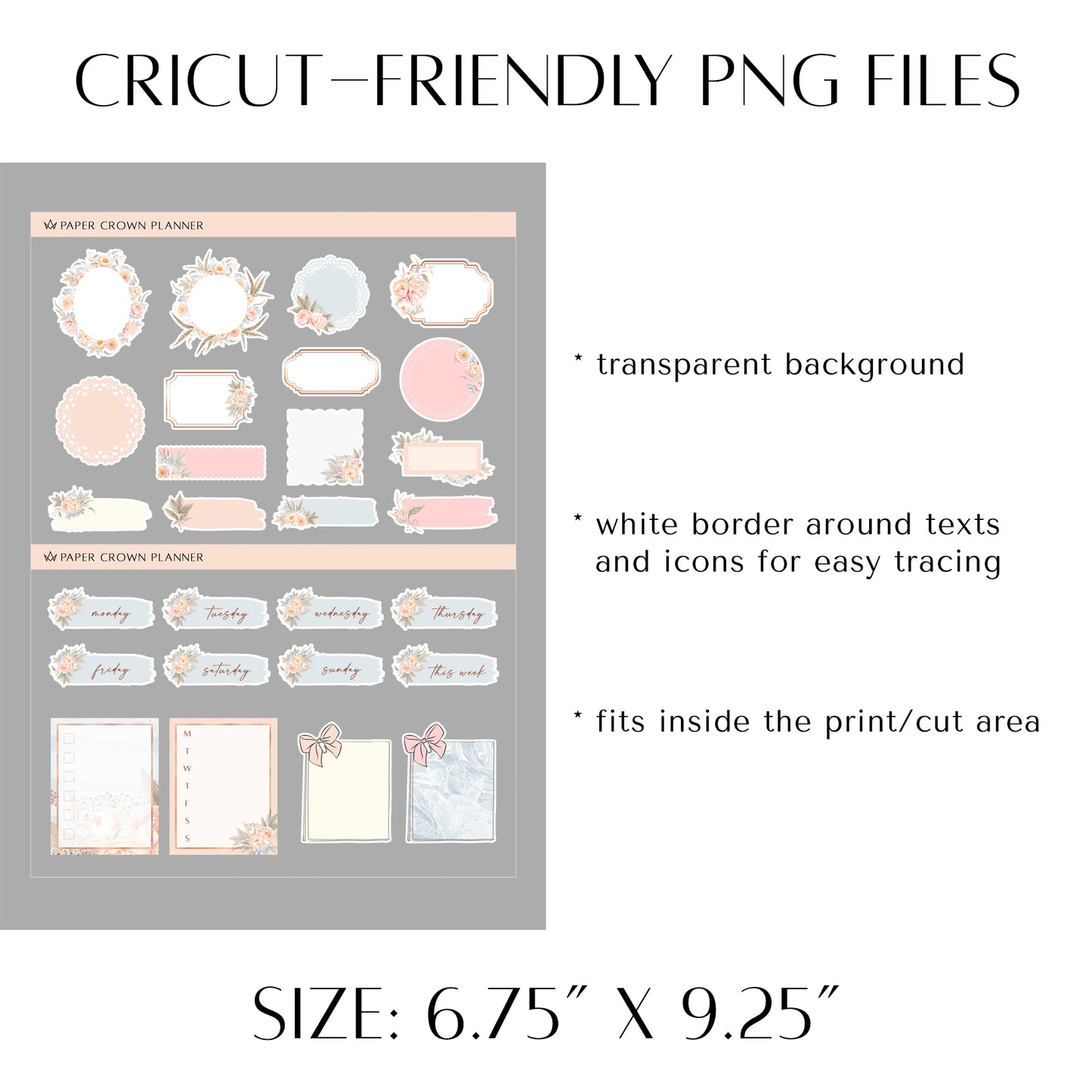 FLORAL Deco Stickers