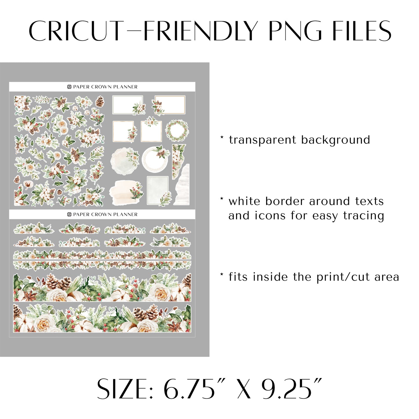 GINGERBREAD COOKIES ADD-ON // Floral Deco