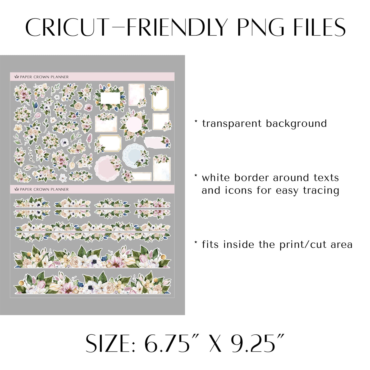 HAPPY EASTER ADD-ON // Floral Deco