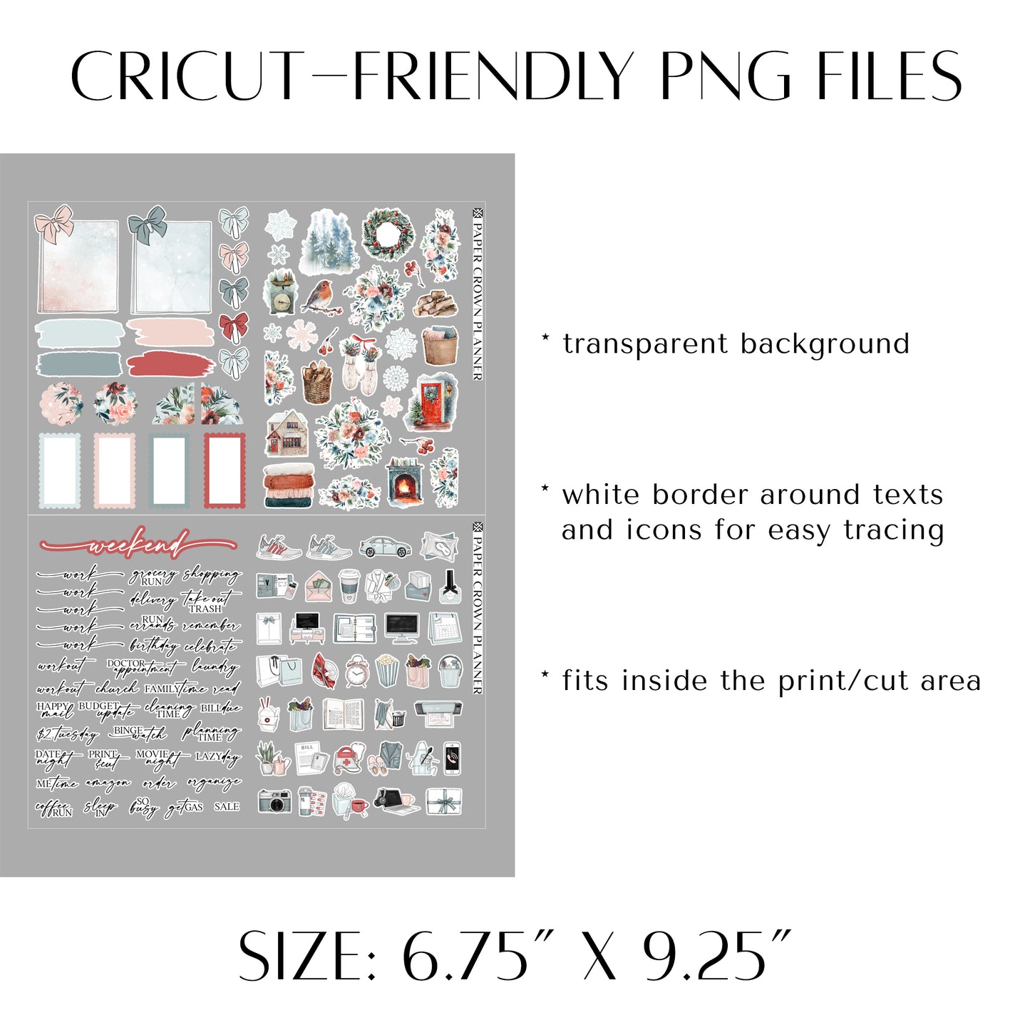 COZY & FROSTY // Weekly Kit