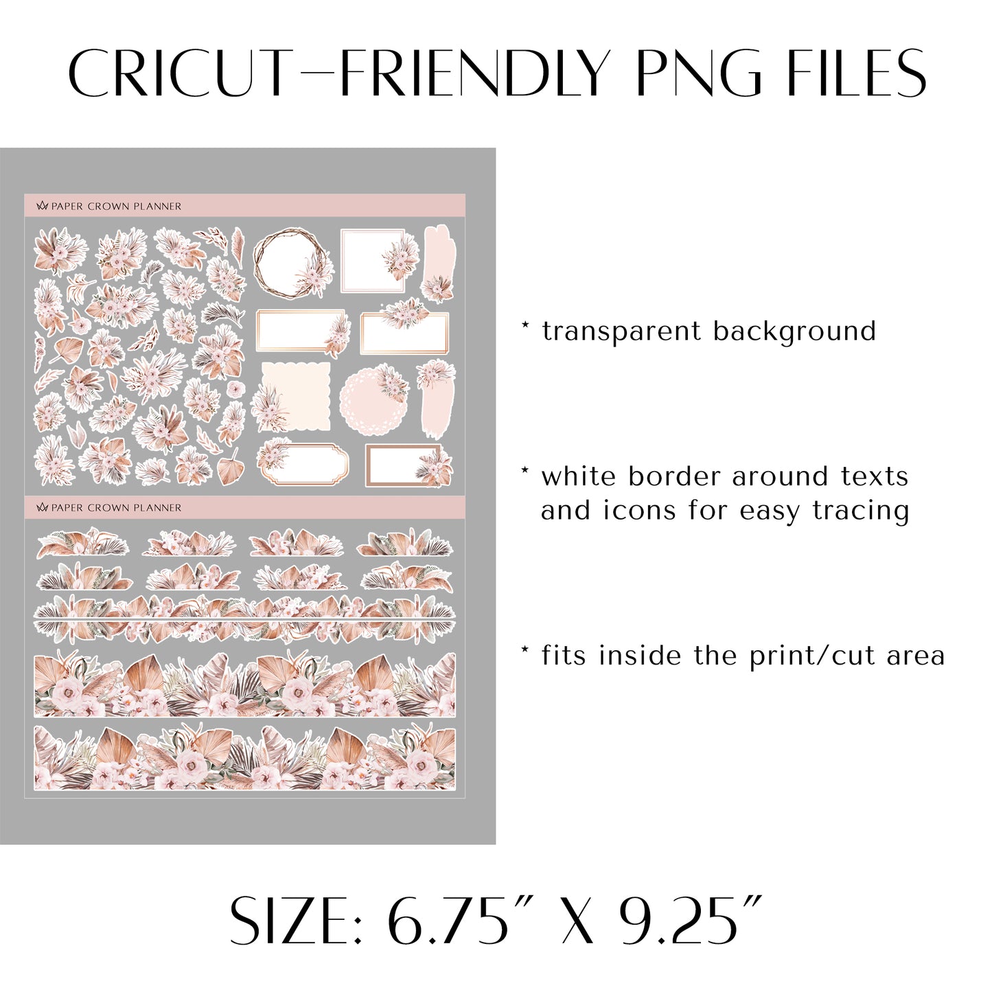 STAY WILD ADD-ON // Floral Deco