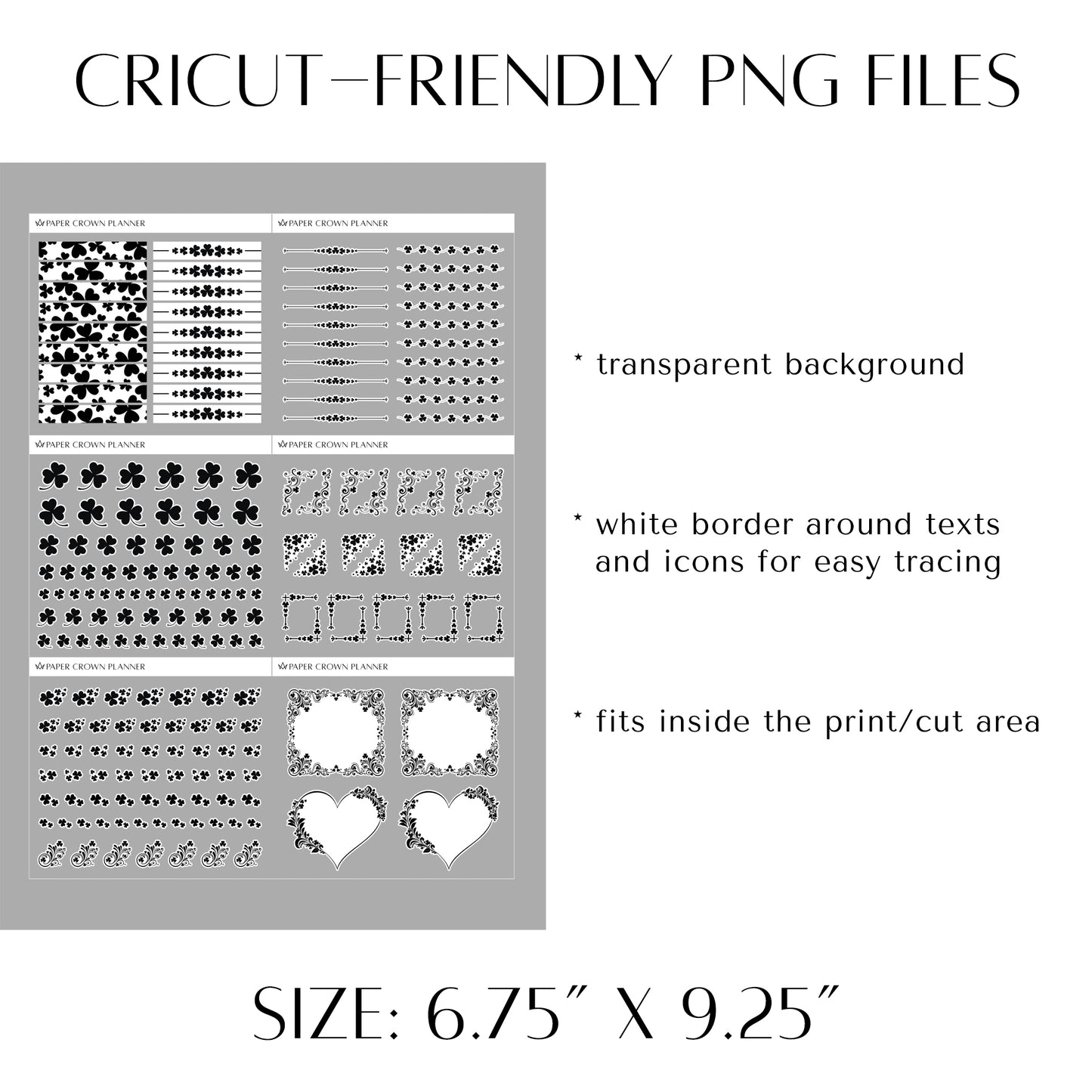 ST.PATRICK'S DAY // Foil-Ready Stickers