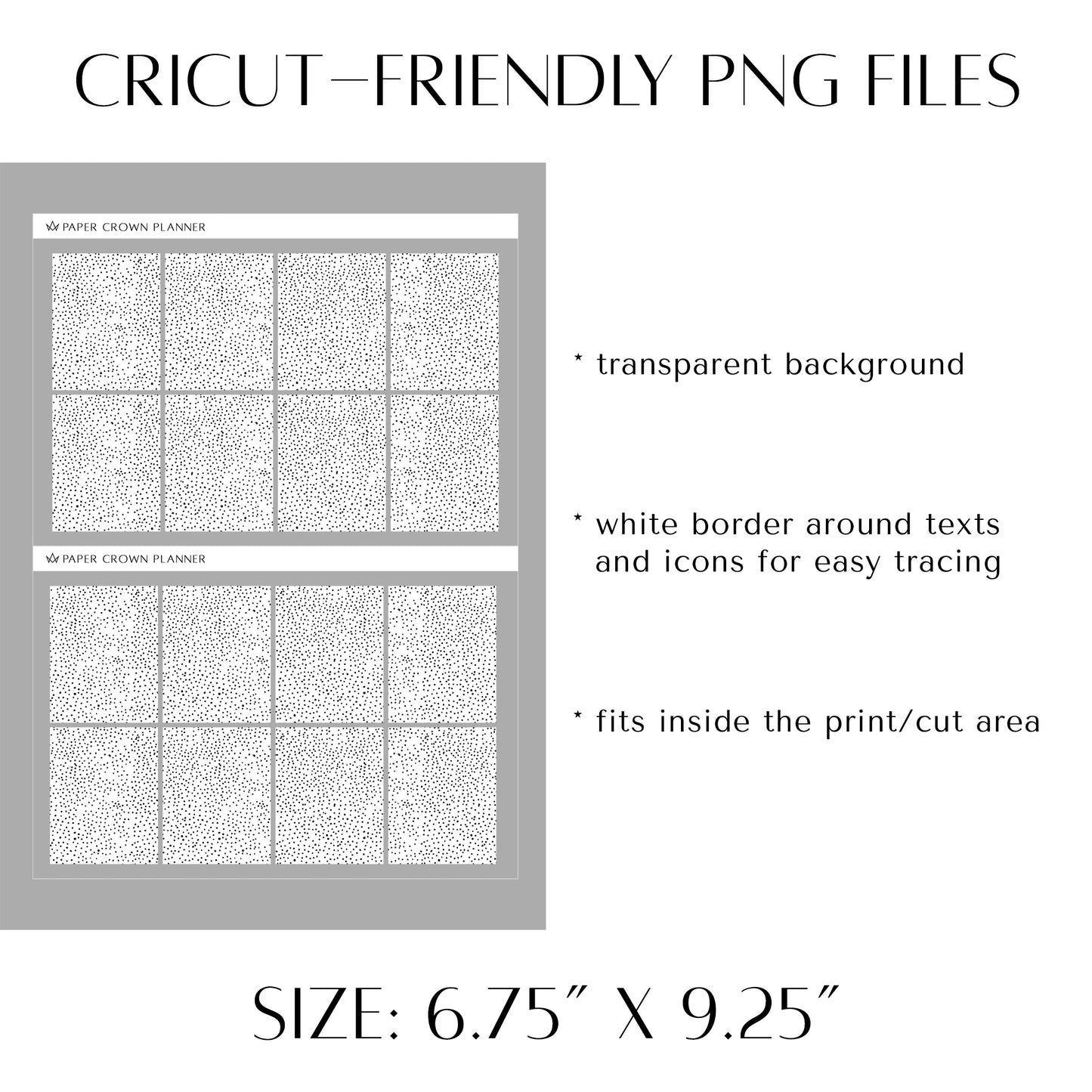 CONFETTI UNDERLAYS // Foil-Ready Stickers