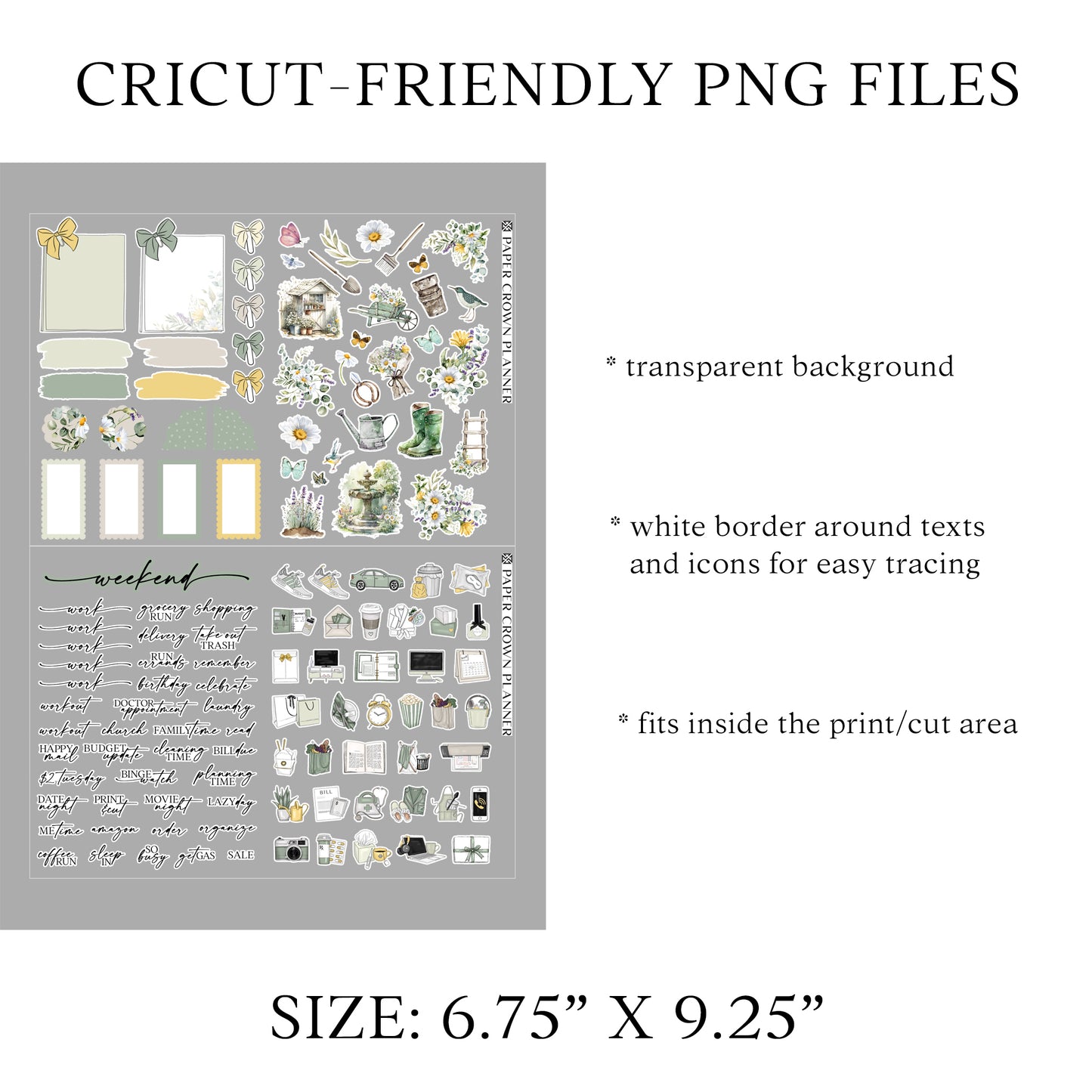 DAISY GARDEN // Weekly Kit