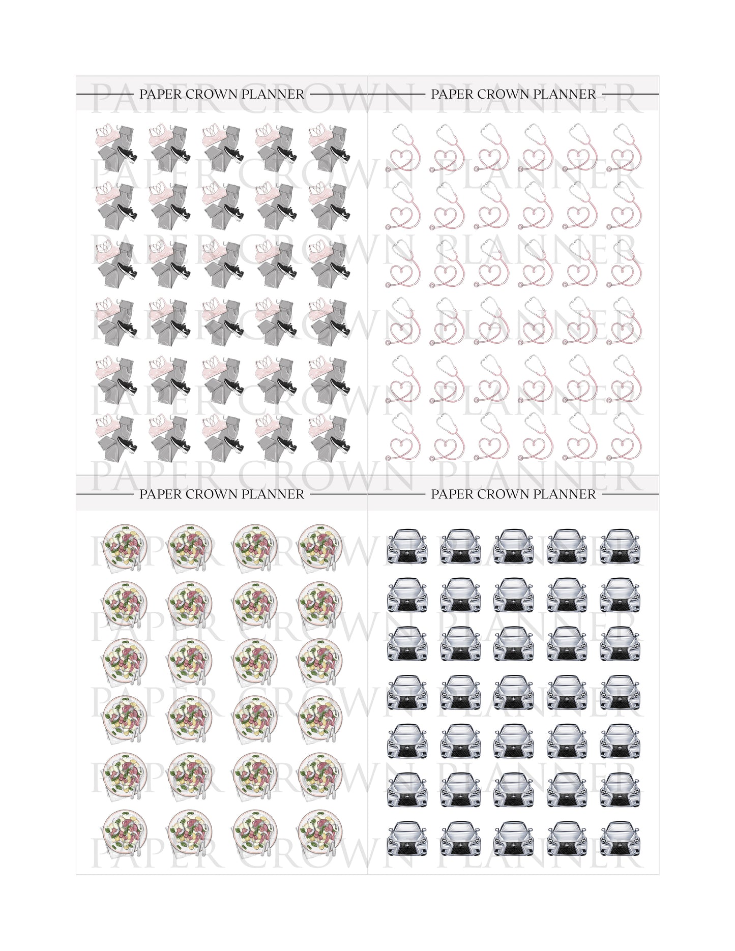 GENERAL Planner Icons