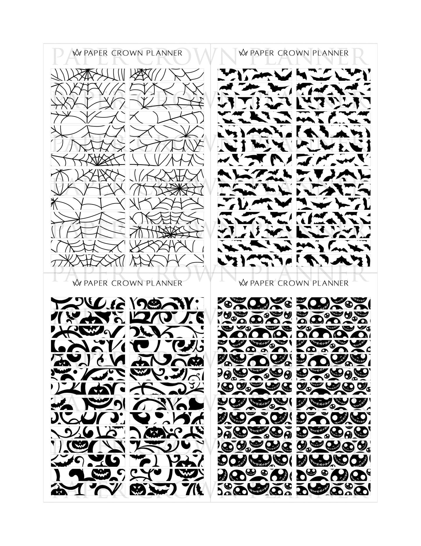 HALLOWEEN BUNDLE // Foil-ready Stickers