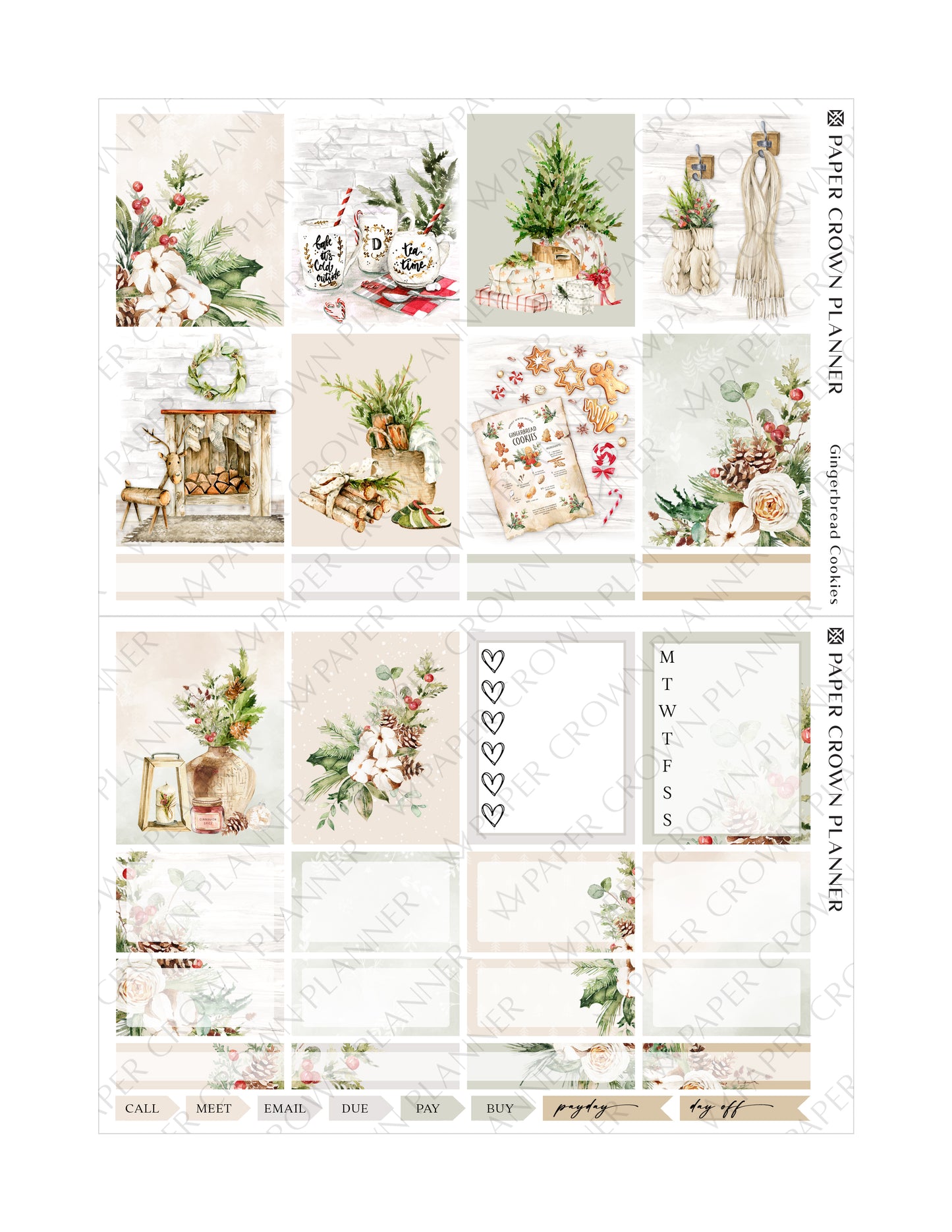 GINGERBREAD COOKIES // Weekly Kit