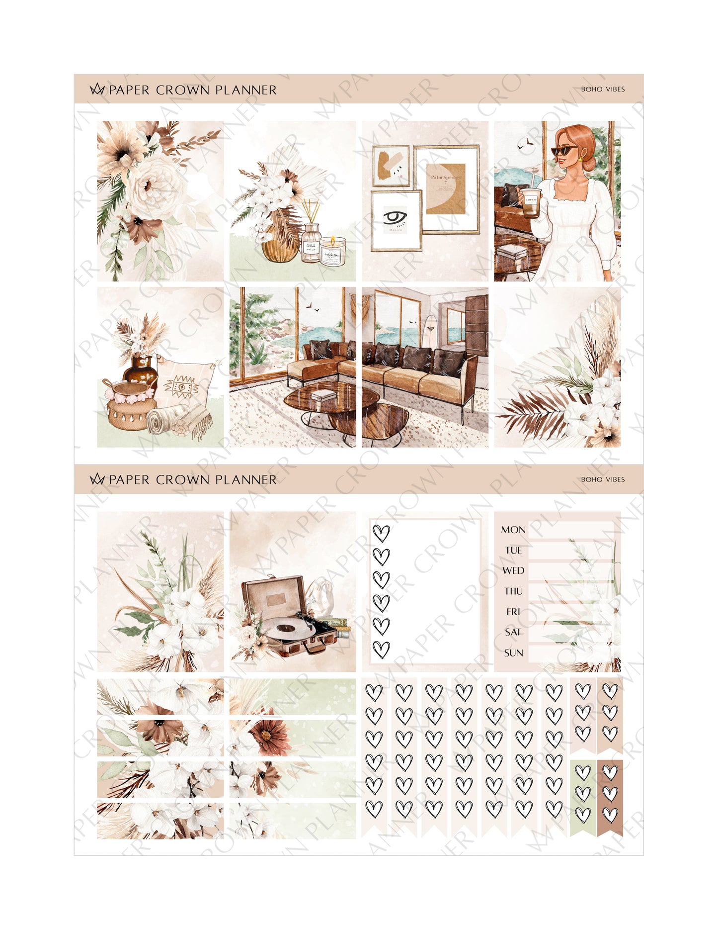 BOHO VIBES // Weekly Kit