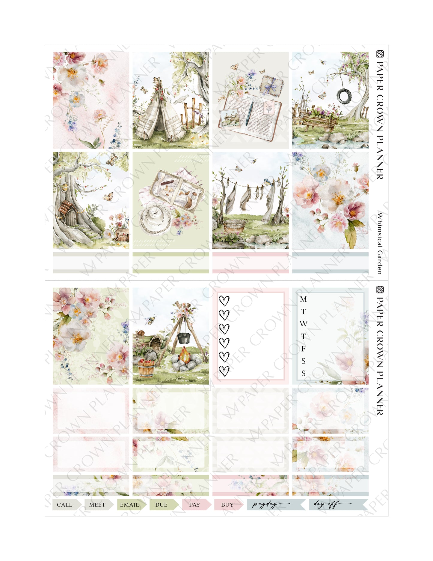 WHIMSICAL GARDEN // Weekly Kit