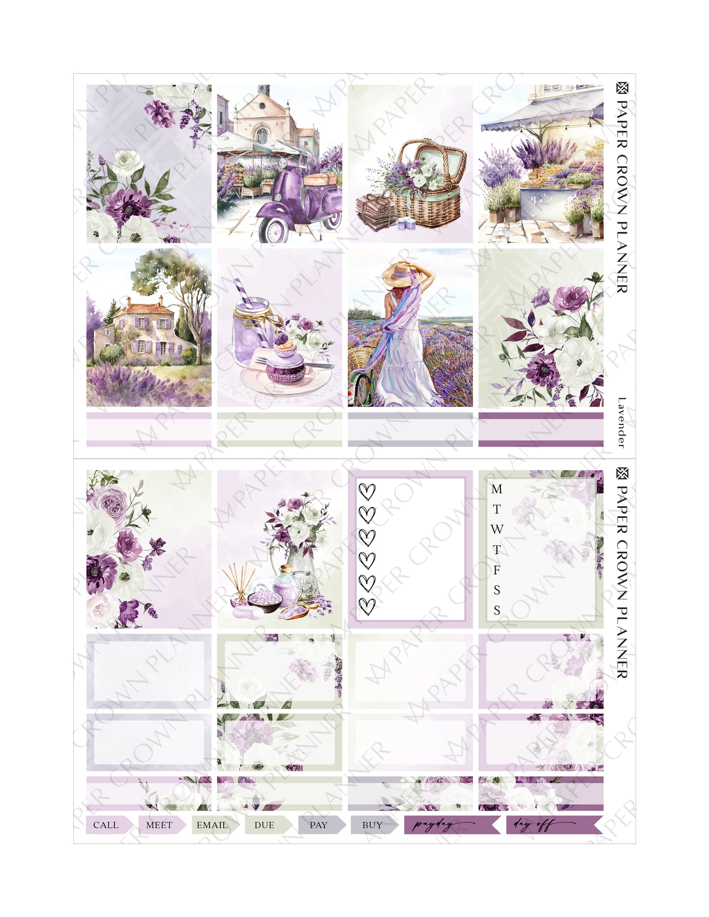 LAVENDER // Weekly kit