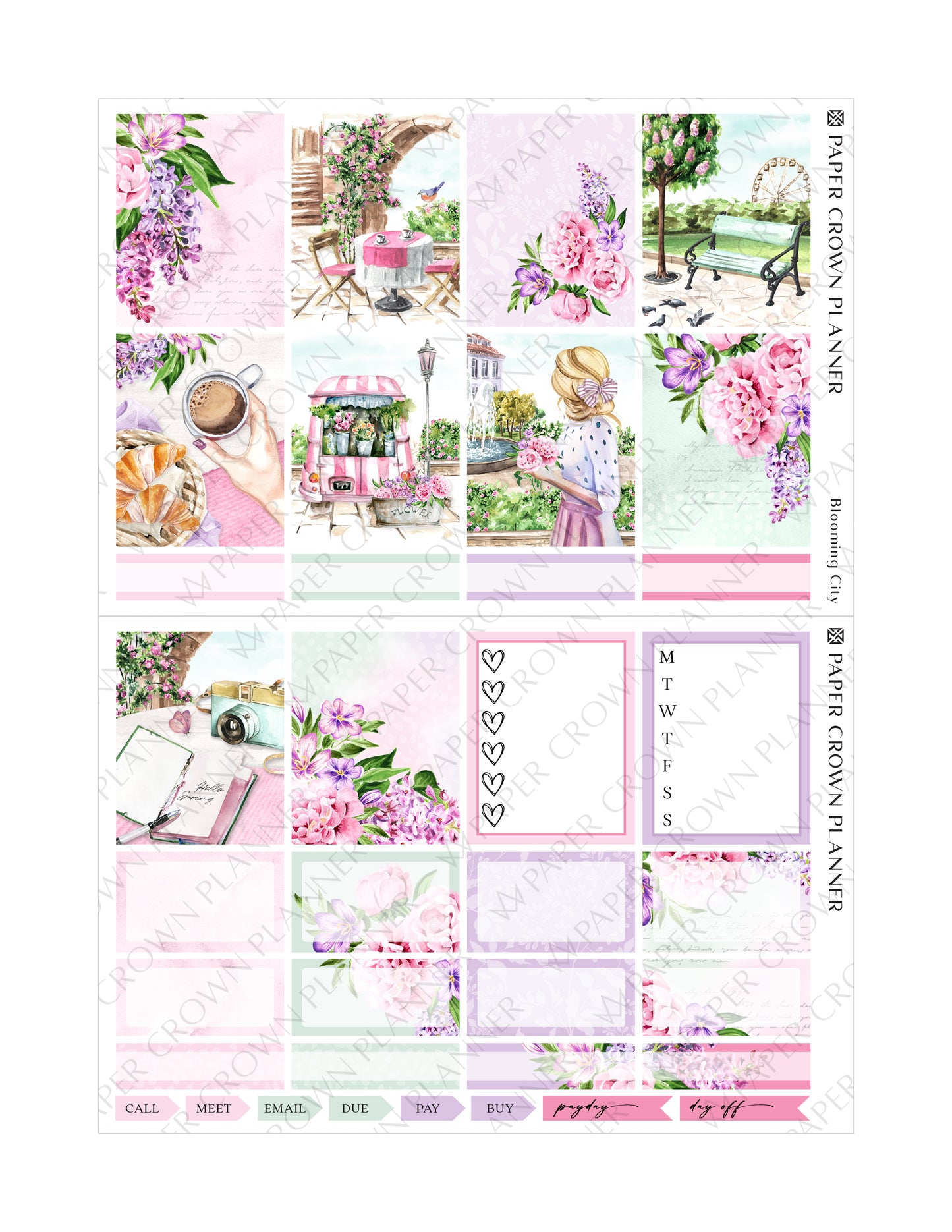 BLOOMING CITY // Weekly Kit