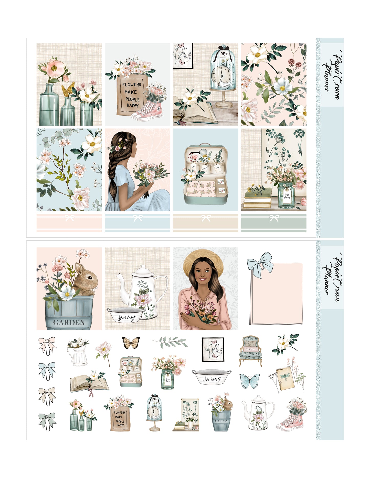 BOTANICAL // Weekly Planner Stickers