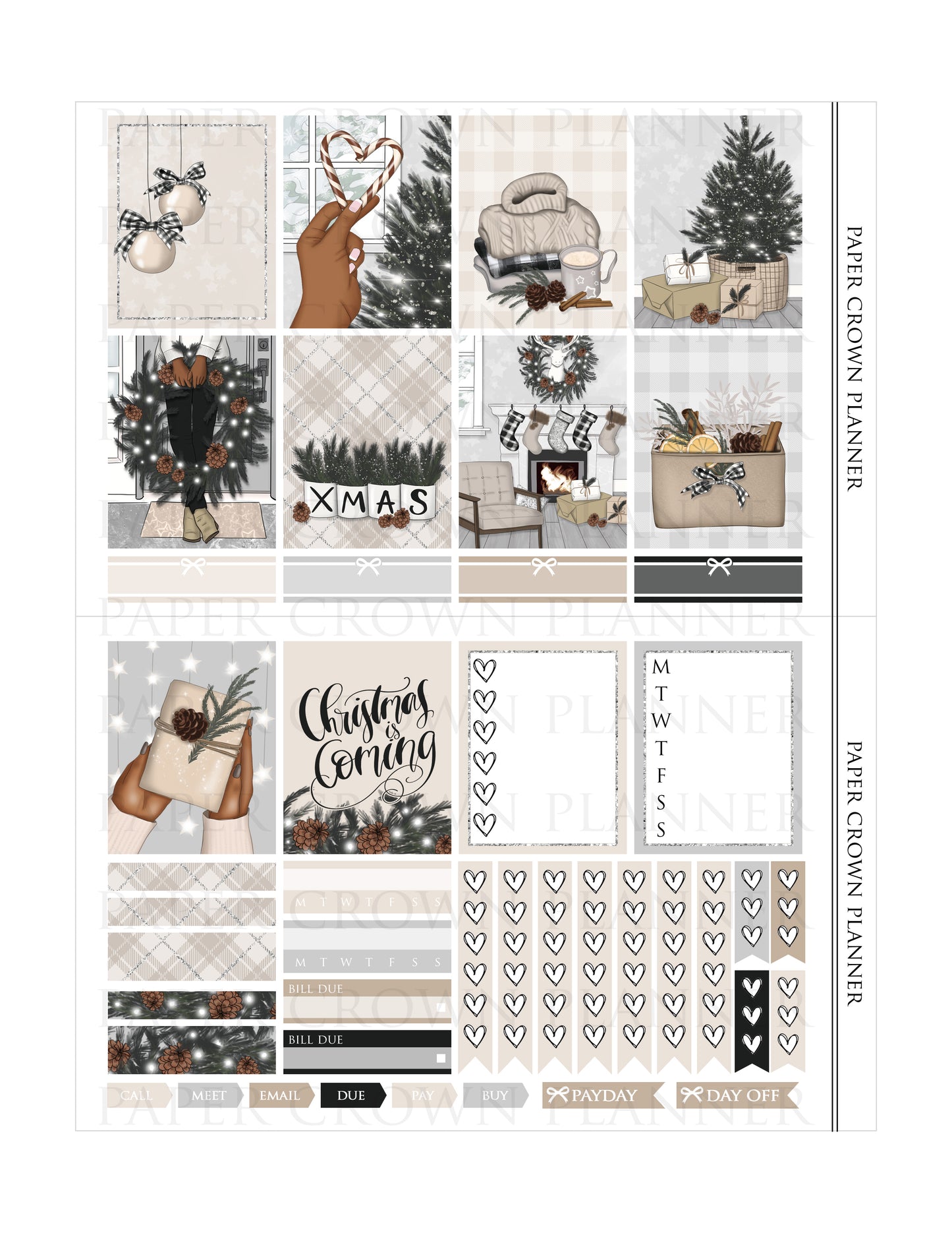 PLAID CHRISTMAS // Weekly Kit