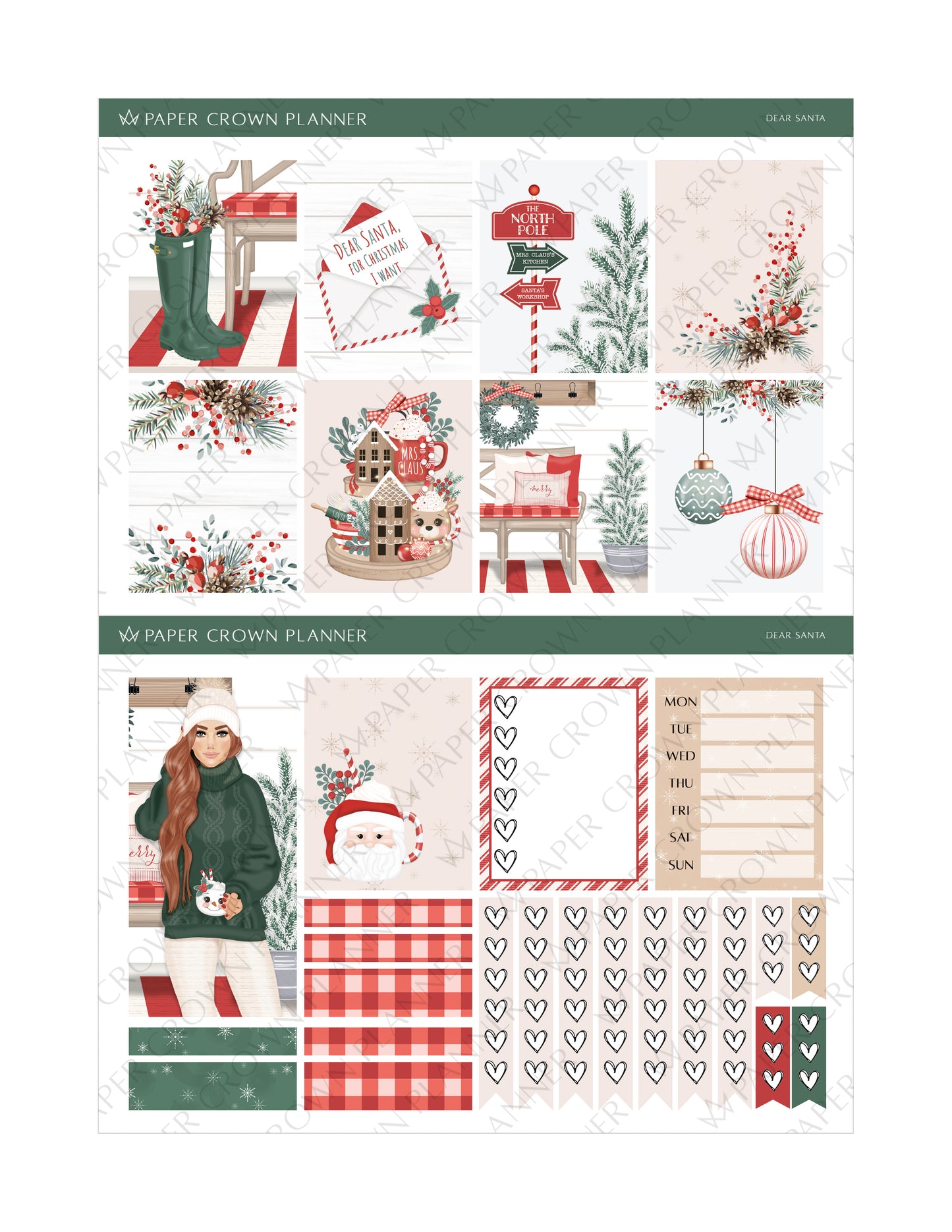 DEAR SANTA // Weekly Kit