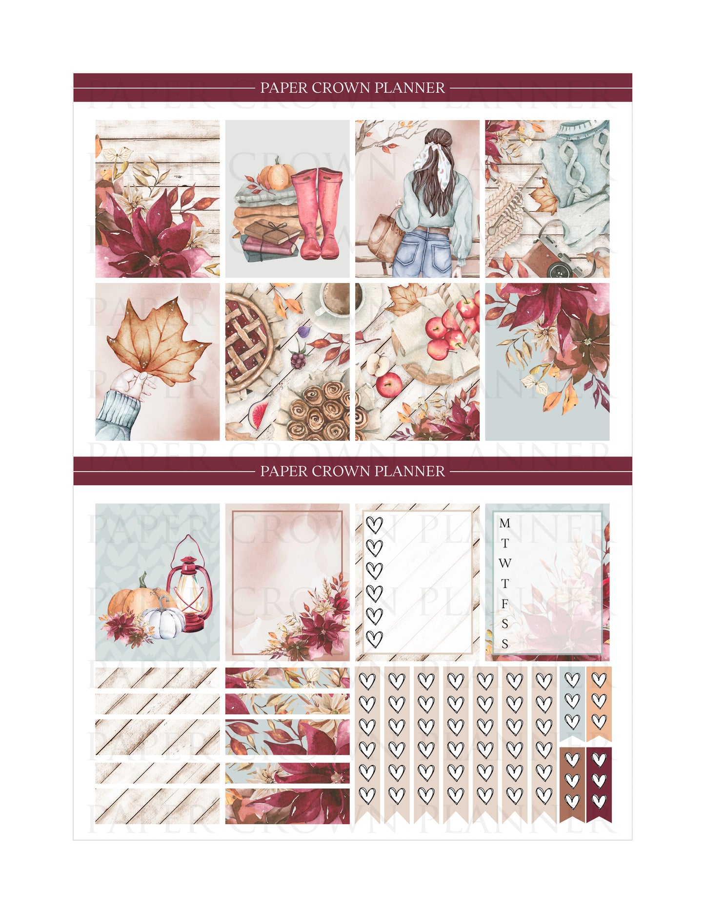 BURGUNDY FALL // Weekly Kit