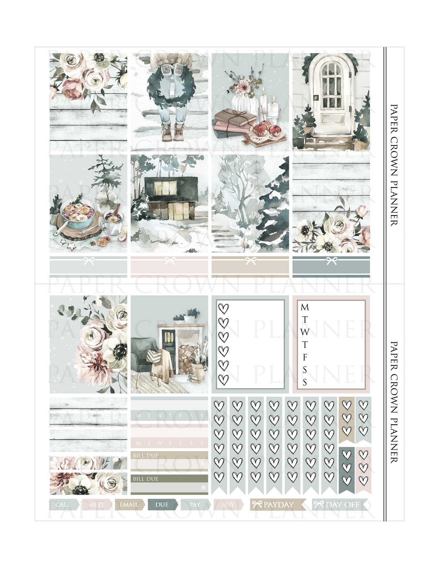 WINTER HOME // Weekly Kit
