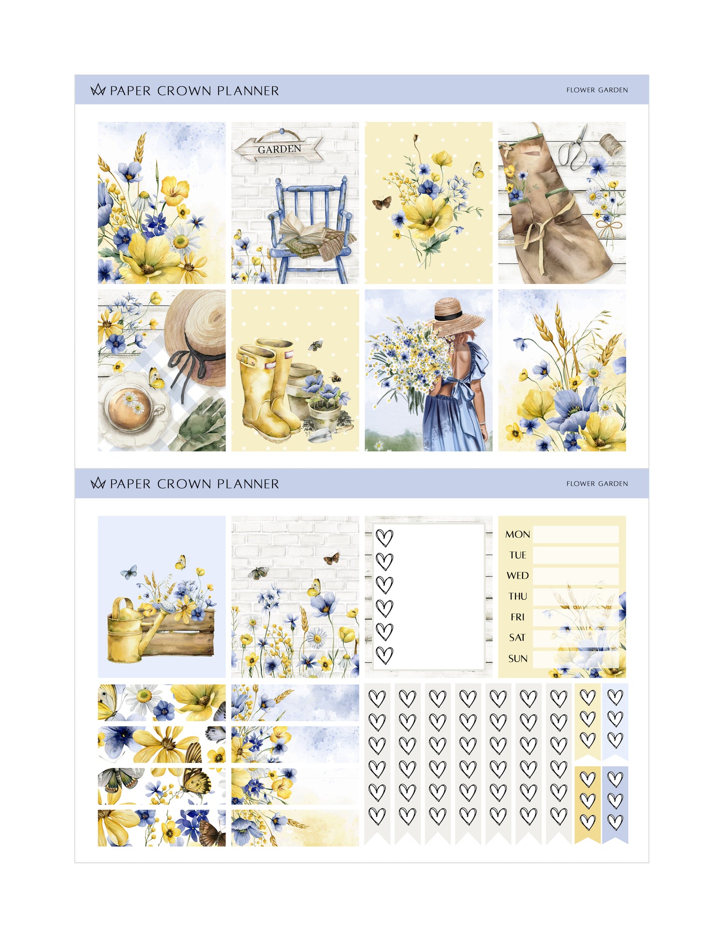 FLOWER GARDEN // Weekly Kit