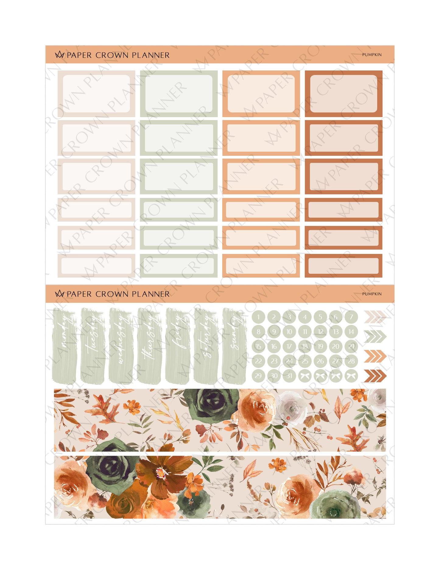 PUMPKIN // Weekly Kit