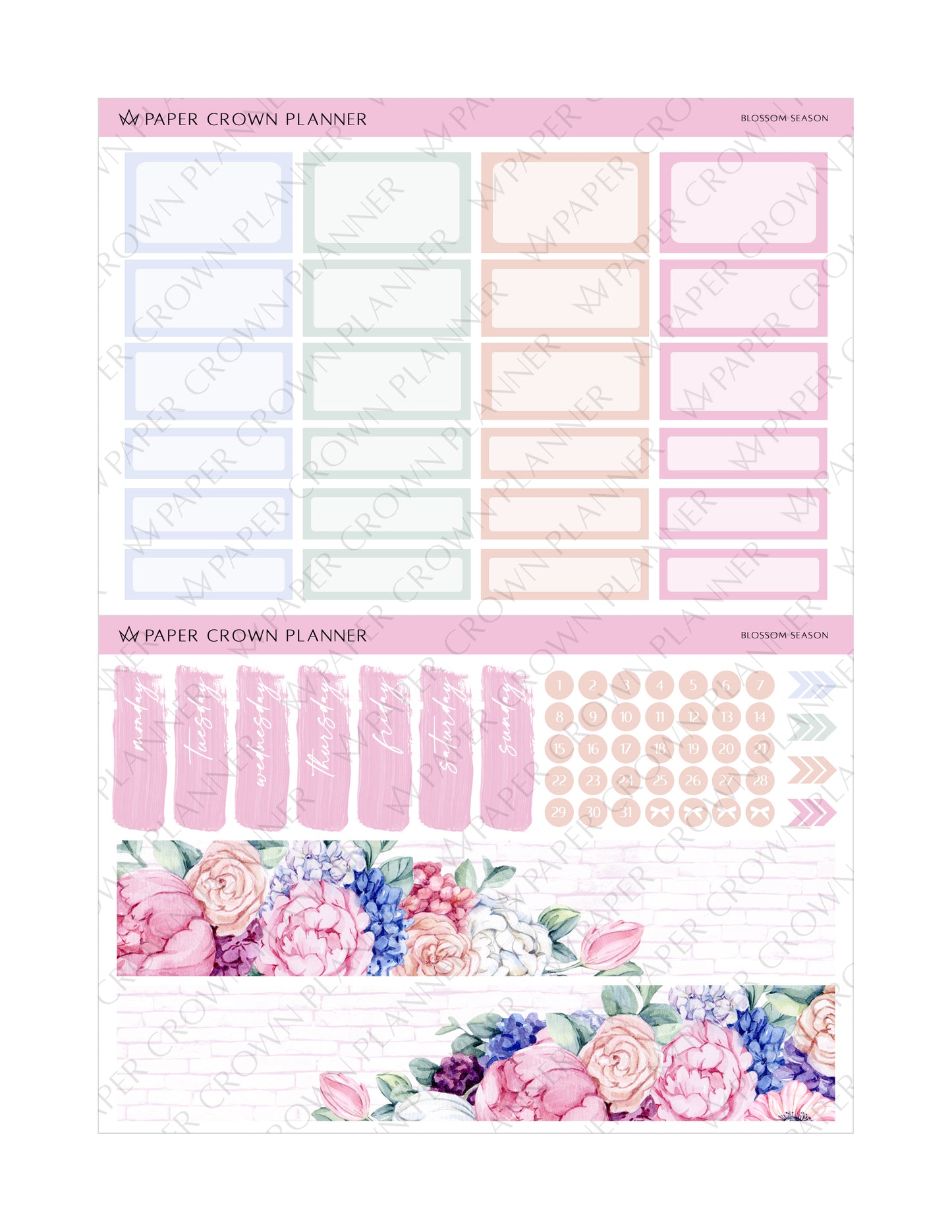 BLOSSOM SEASON // Weekly Kit