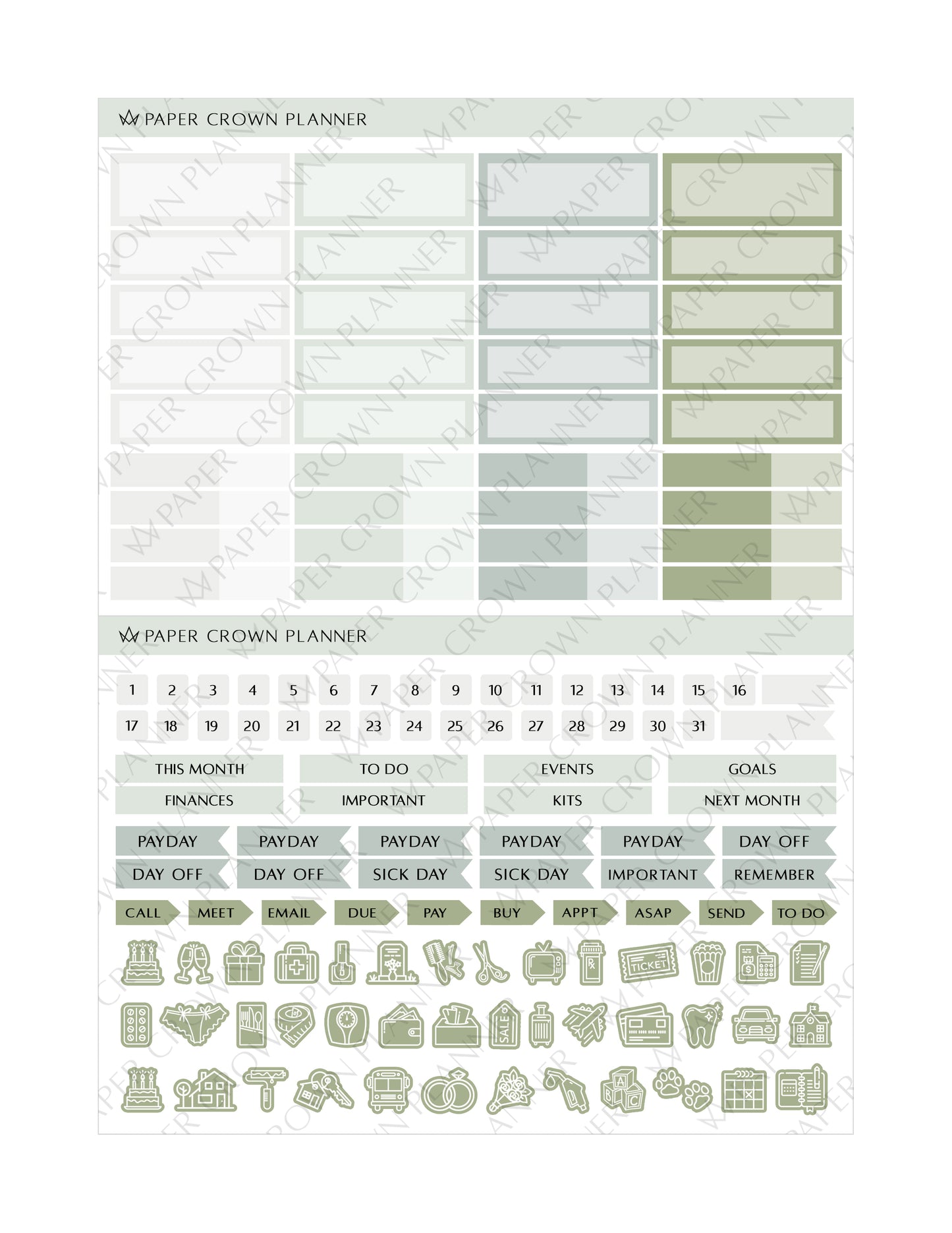 GREENERY // Monthly Kit