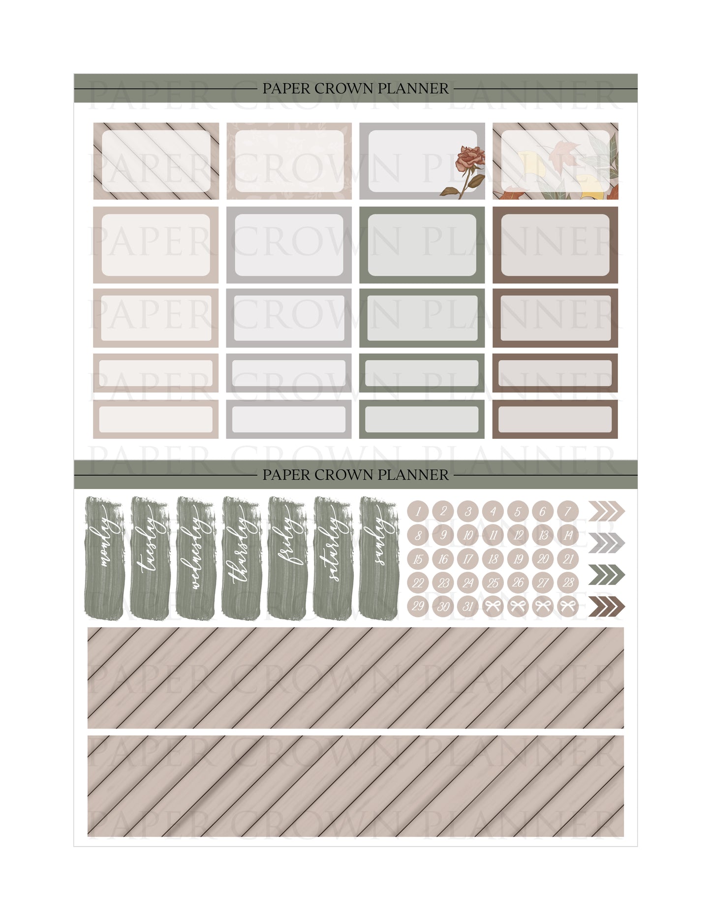 BOOKWORM // Weekly Kit