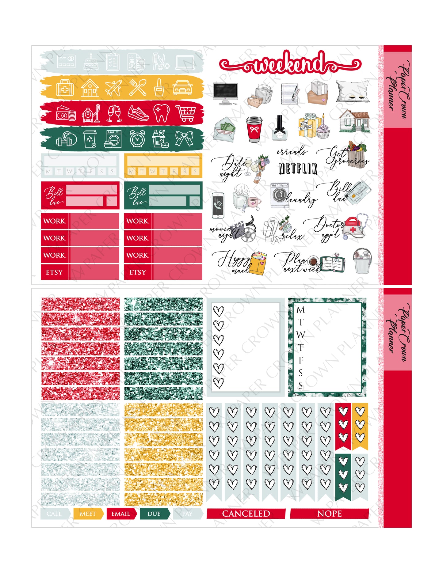 CHRISTMAS VILLAGE // Weekly Kit