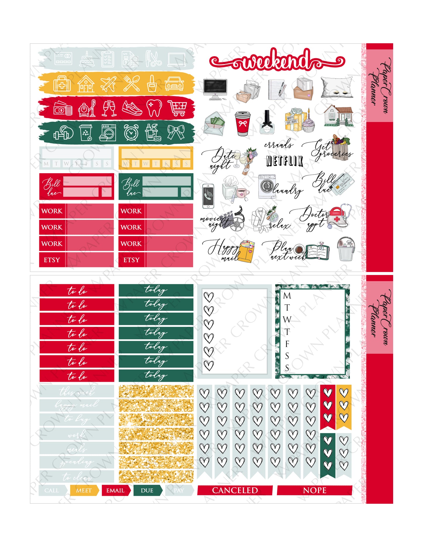 CHRISTMAS VILLAGE // Weekly Kit