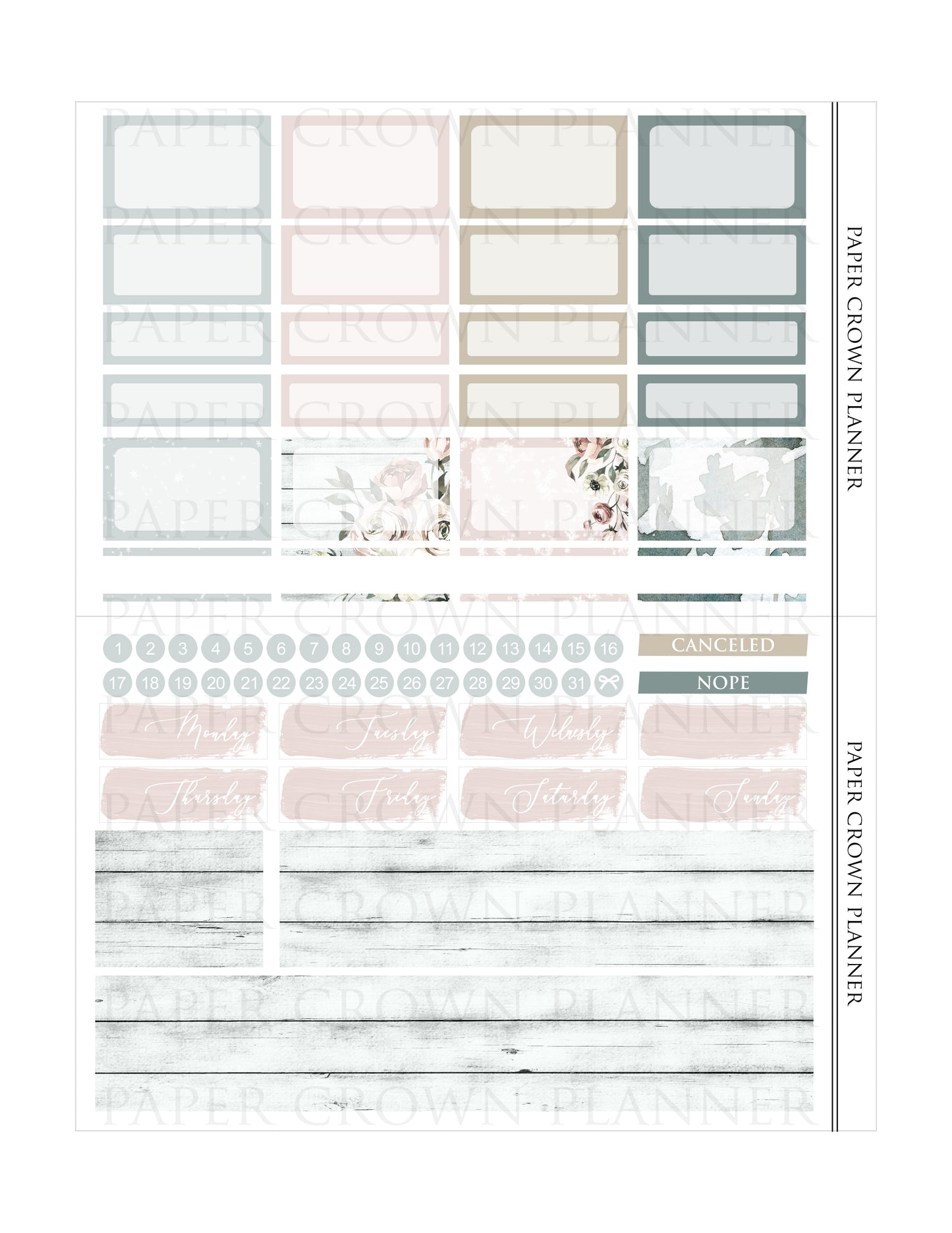 WINTER HOME // Weekly Kit