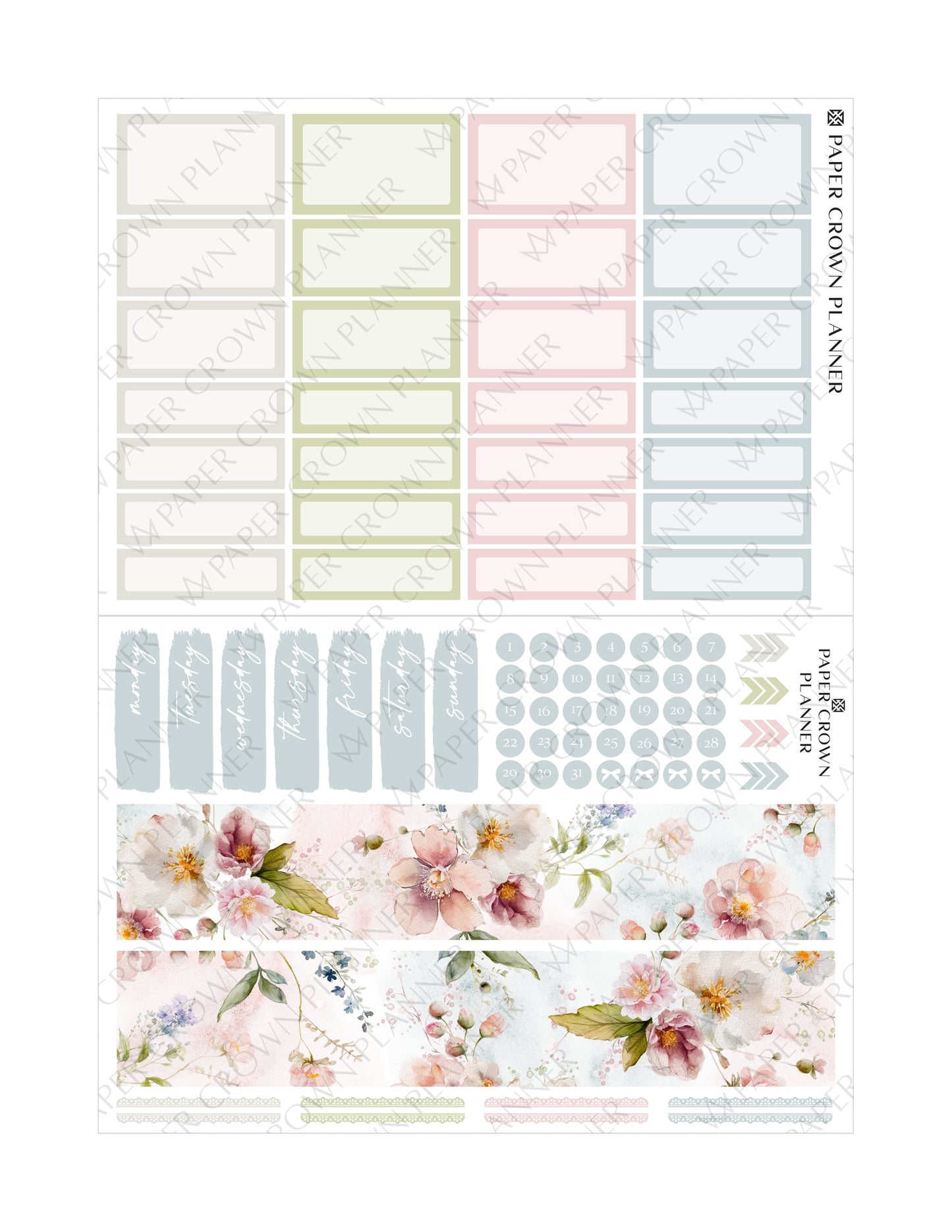 WHIMSICAL GARDEN // Weekly Kit