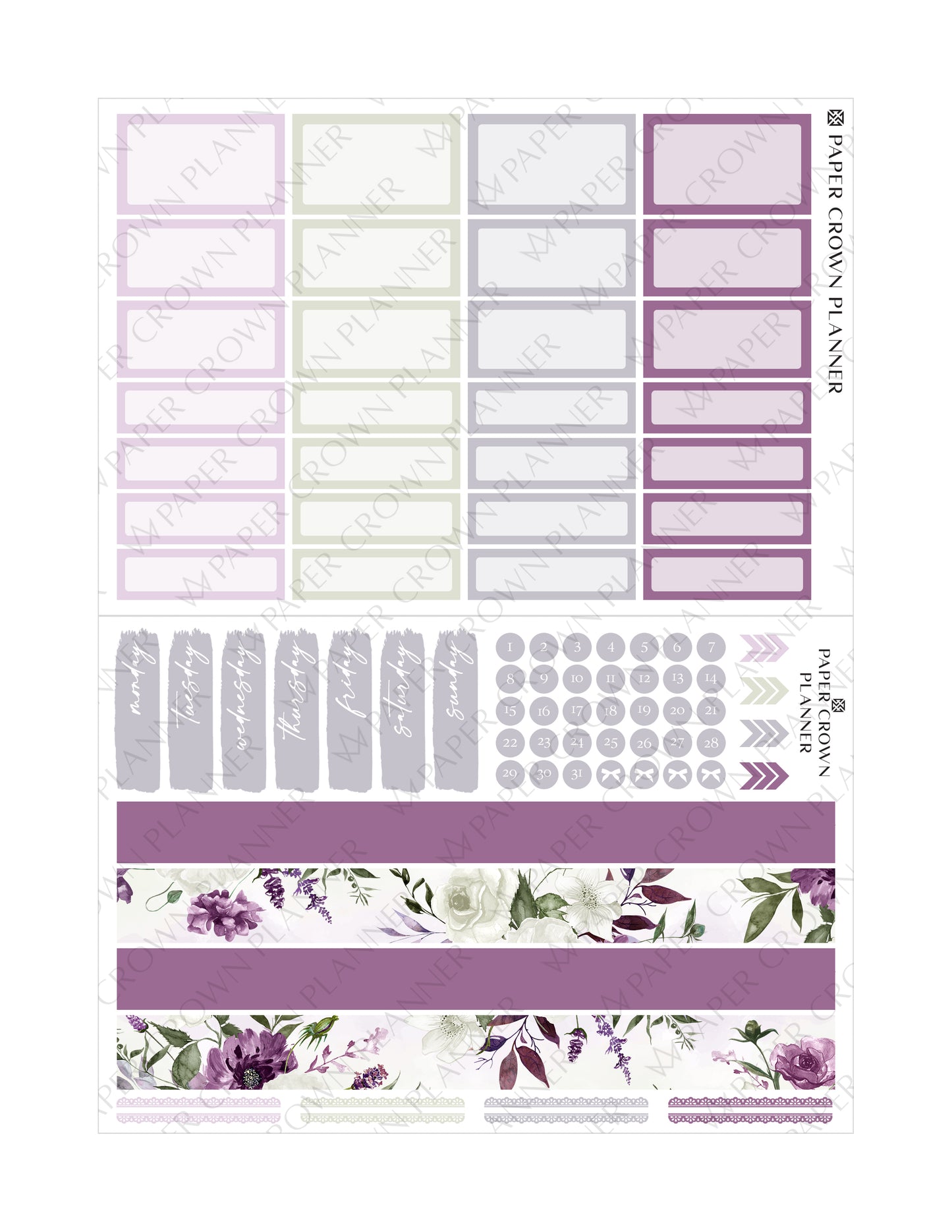 LAVENDER // Weekly kit