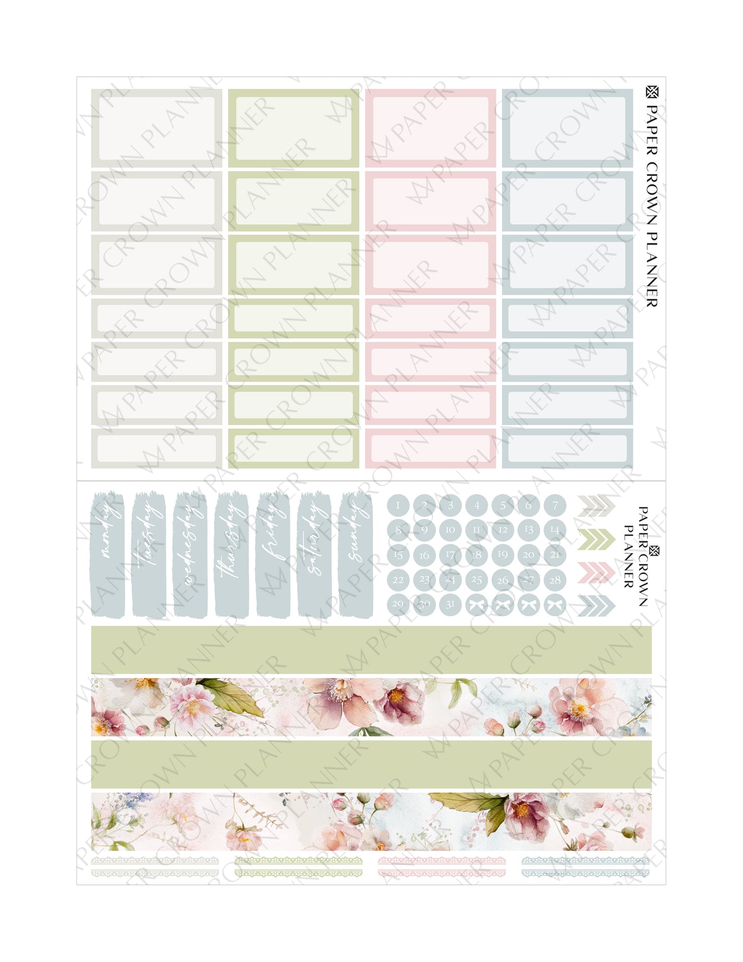 WHIMSICAL GARDEN // Weekly Kit