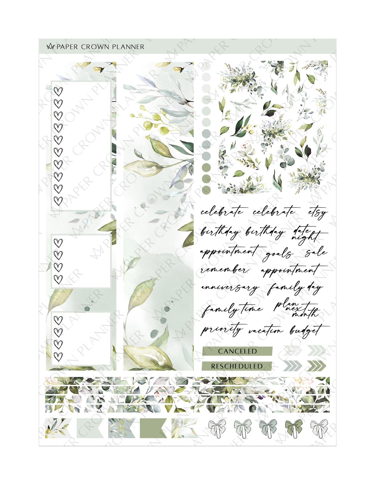 GREENERY // Monthly Kit