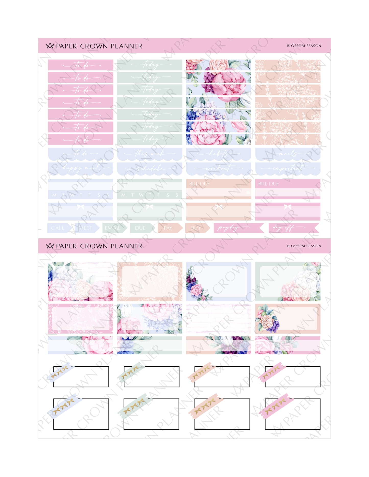 BLOSSOM SEASON // Weekly Kit