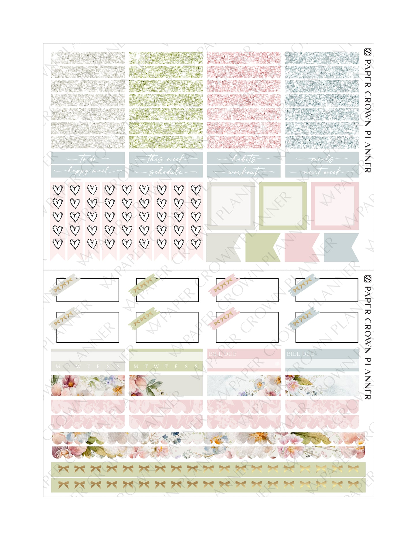 WHIMSICAL GARDEN // Weekly Kit