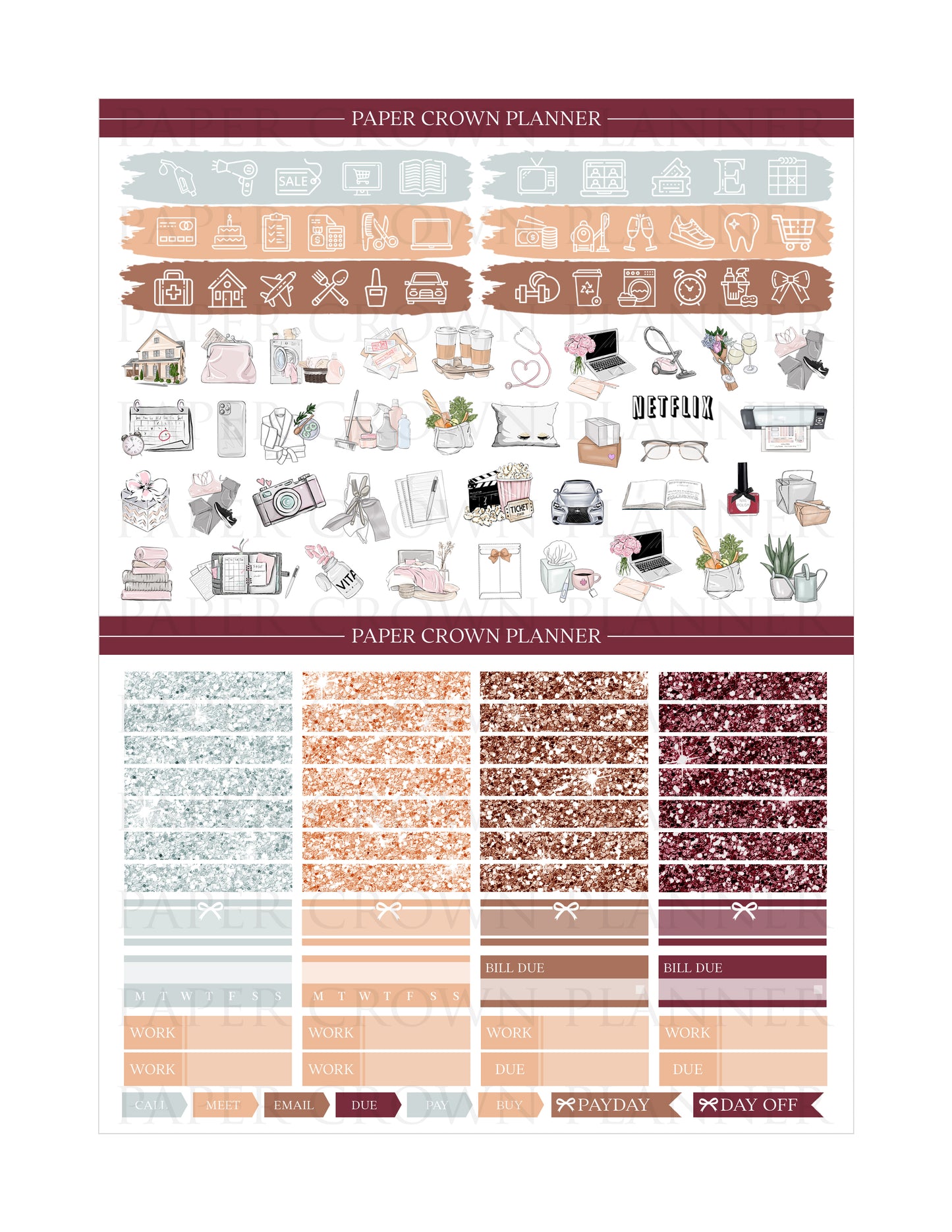 BURGUNDY FALL // Weekly Kit