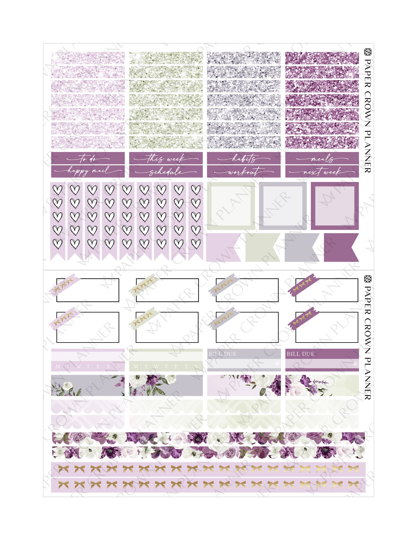 LAVENDER // Weekly kit