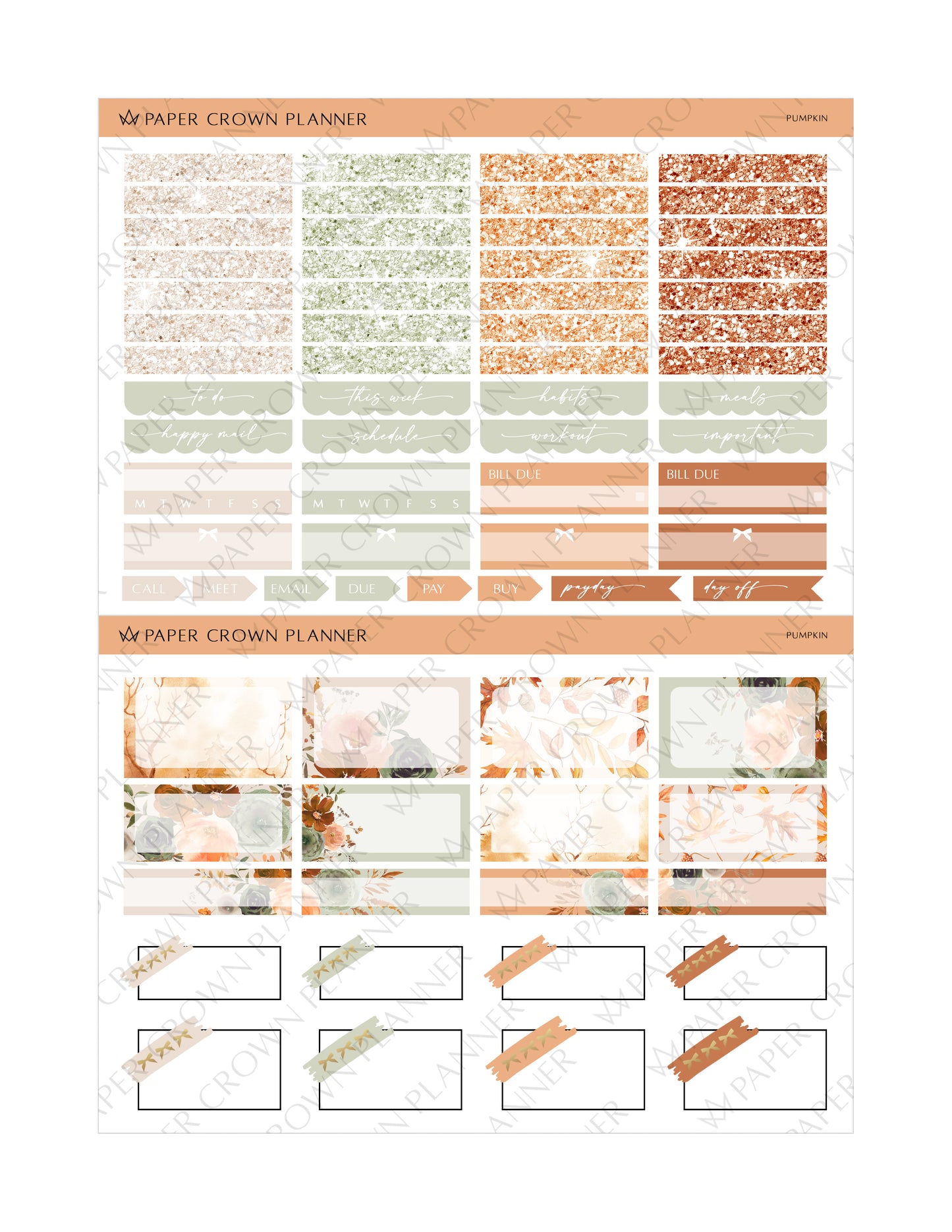 PUMPKIN // Weekly Kit
