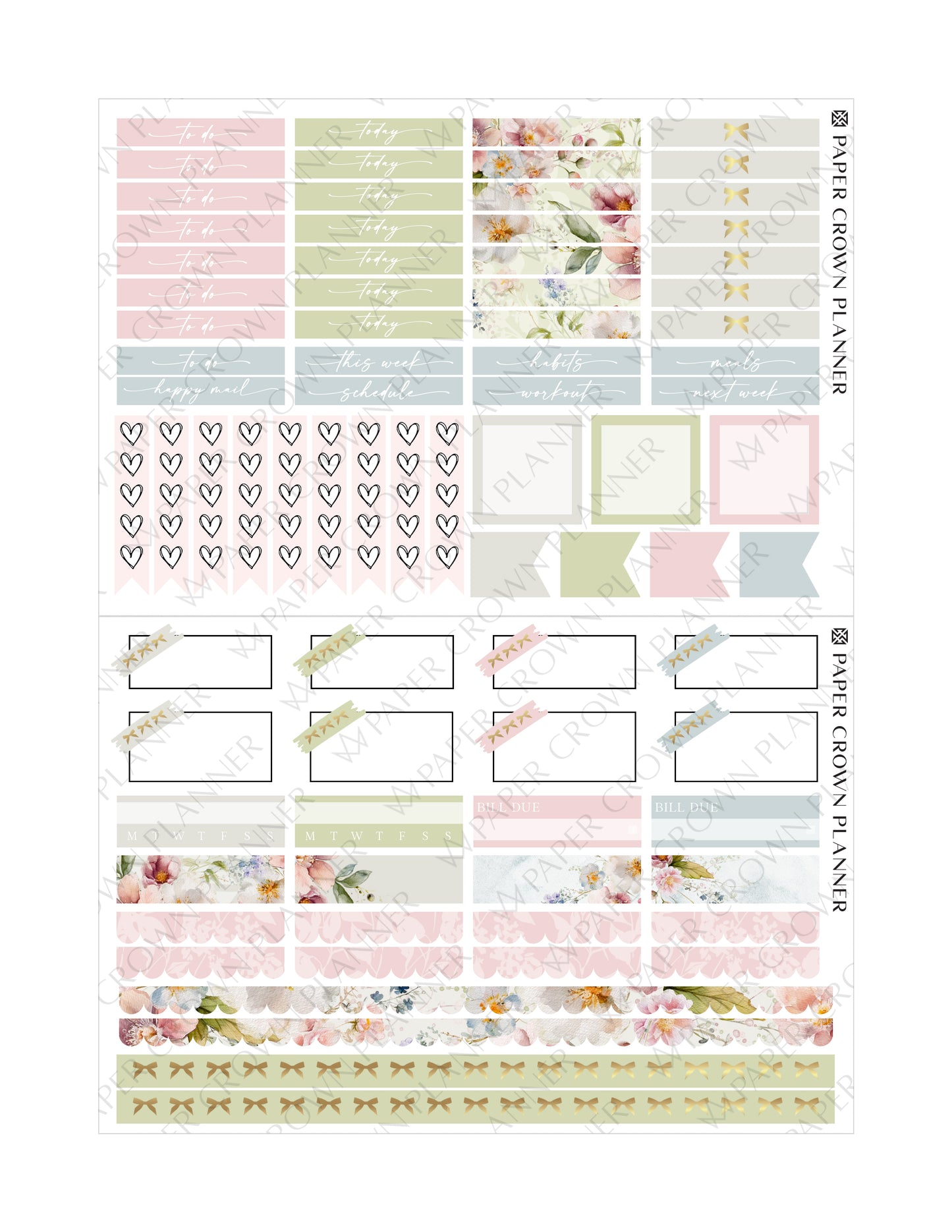 WHIMSICAL GARDEN // Weekly Kit