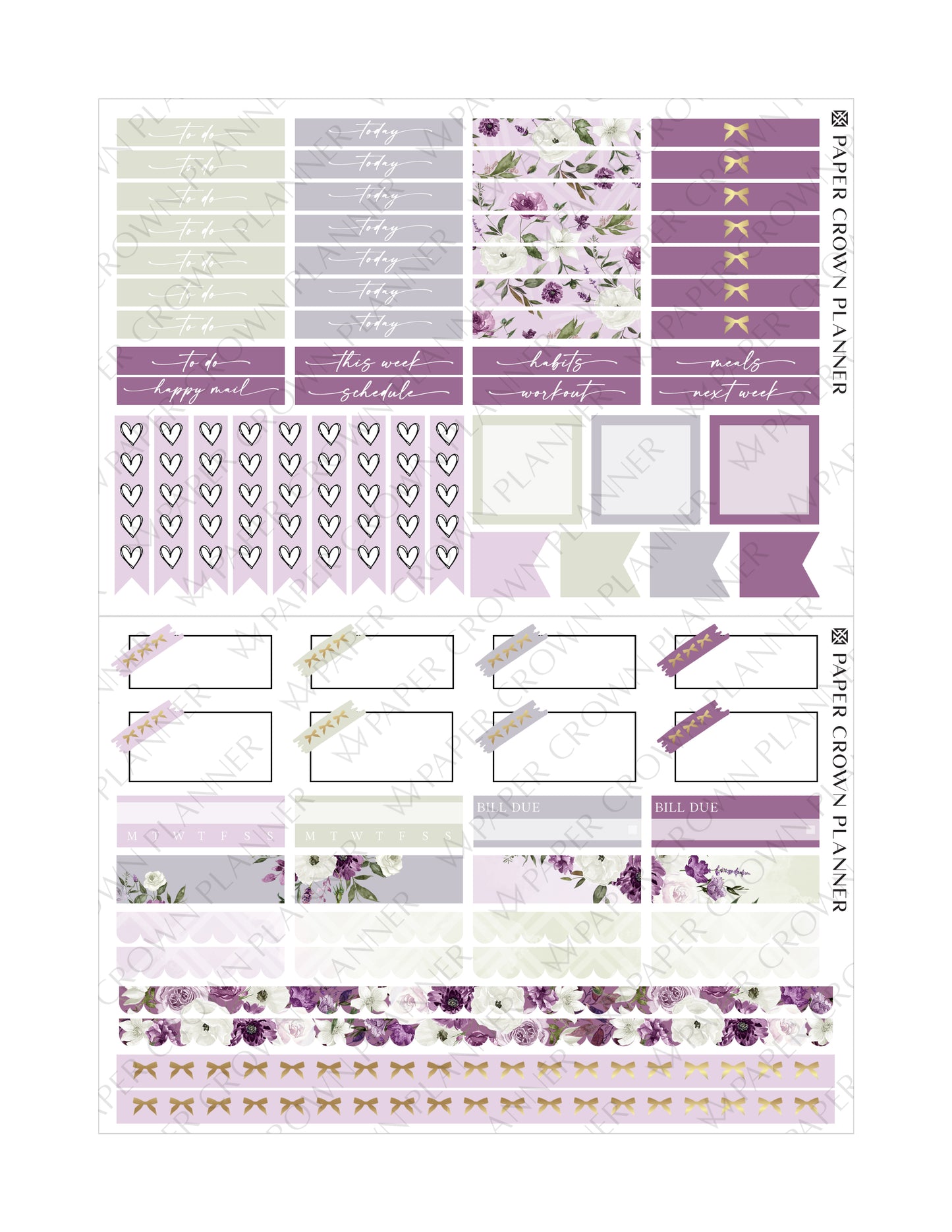 LAVENDER // Weekly kit