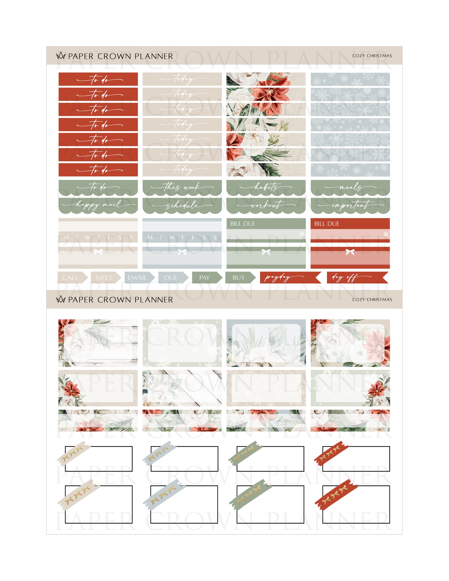 COZY CHRISTMAS // Weekly Kit